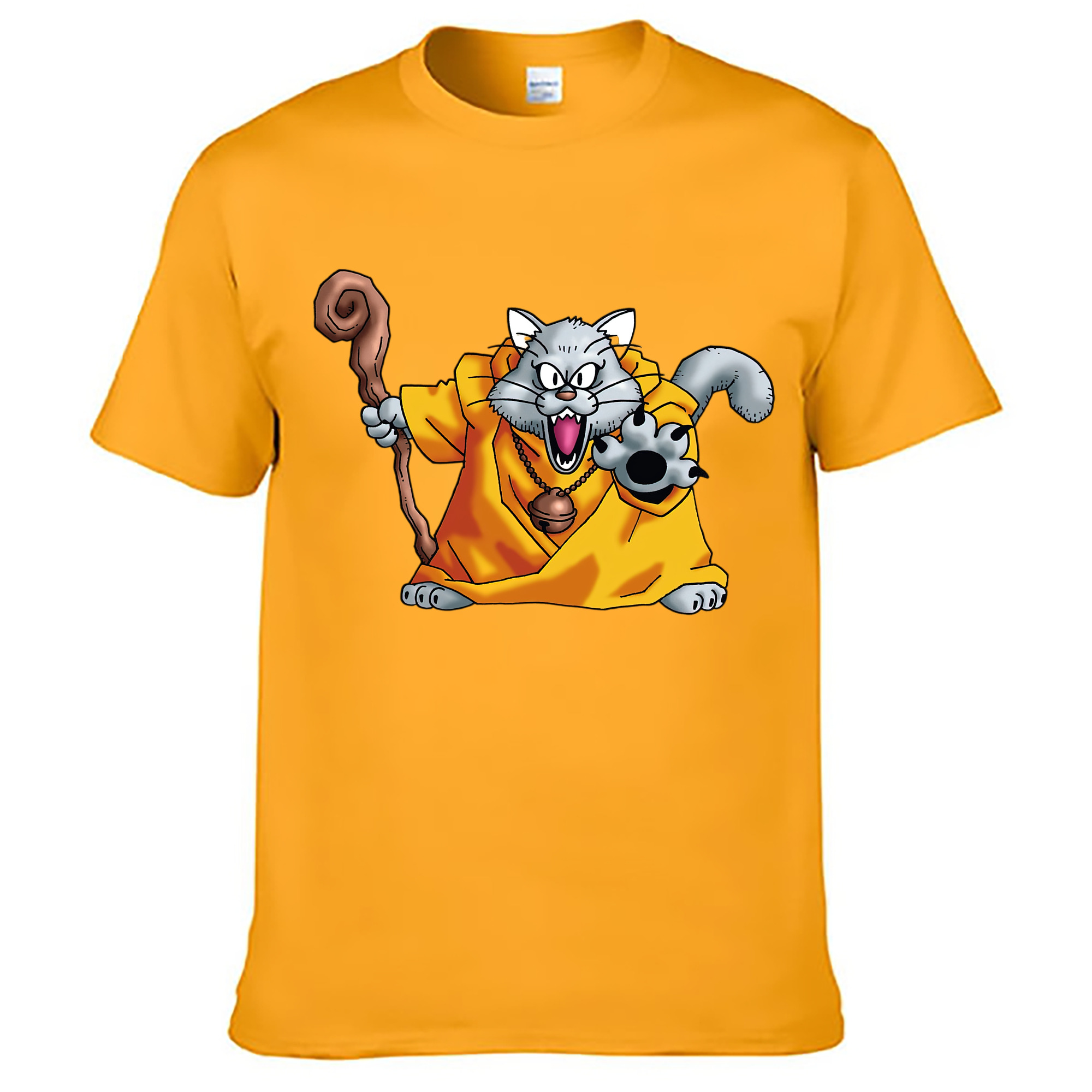 （画像用） ドラゴンクエスト Doragon Kuesuto Dragon Quest レディースカジュアルプリントTシャツ（綿100％）