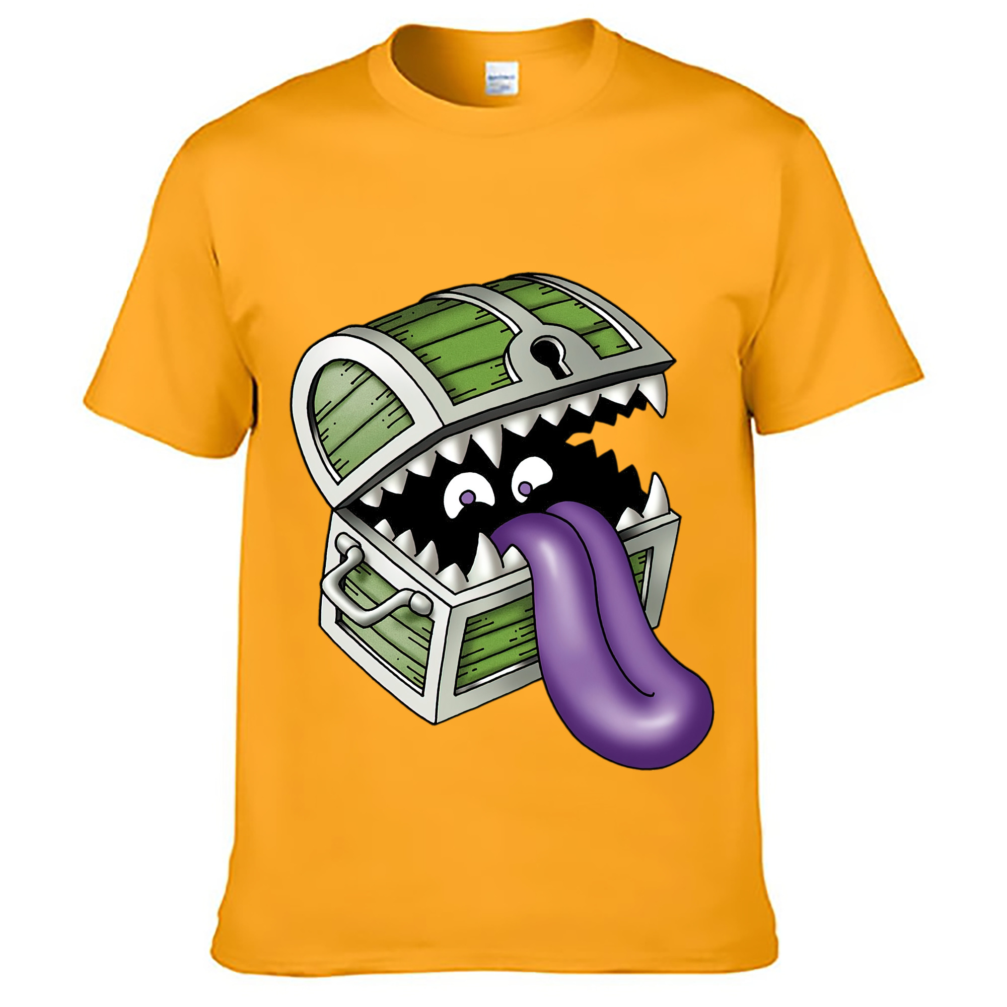 （画像用） ドラゴンクエスト Doragon Kuesuto Dragon Quest レディースカジュアルプリントTシャツ（綿100％）