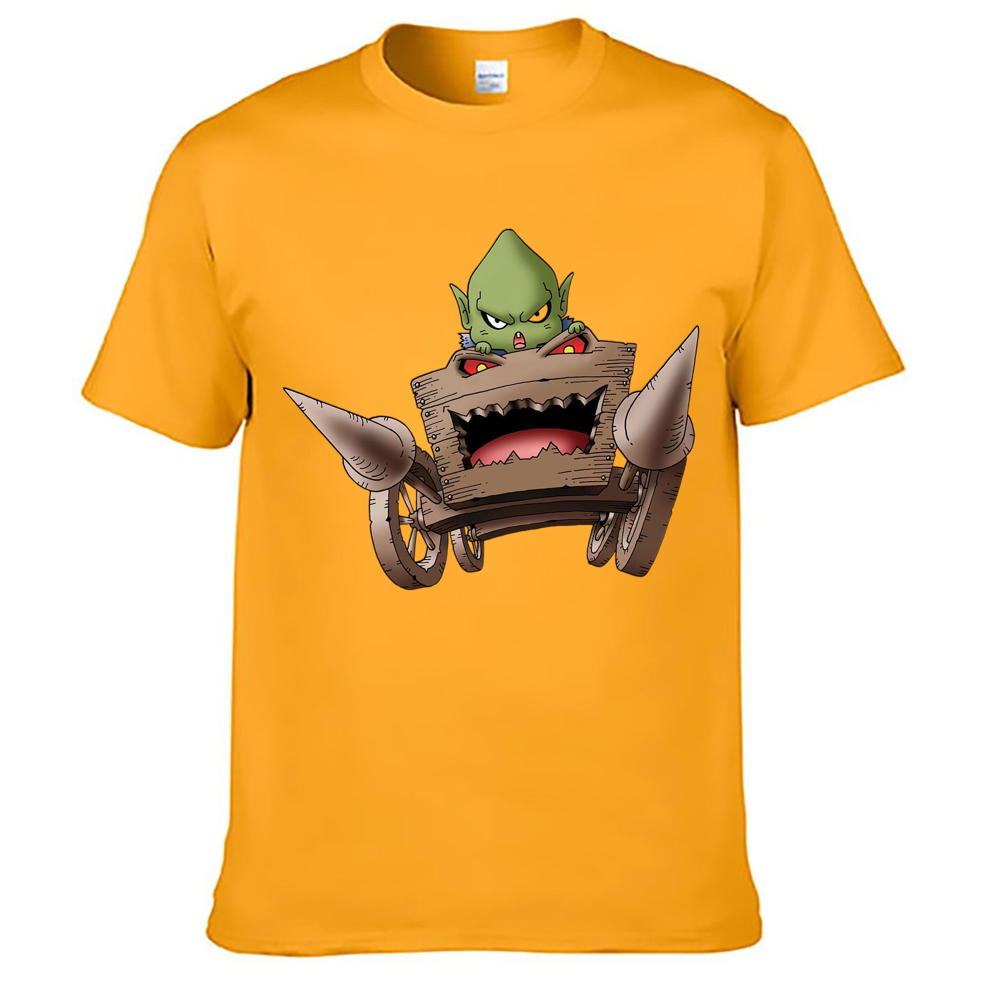（画像用） ドラゴンクエスト Doragon Kuesuto Dragon Quest レディースカジュアルプリントTシャツ（綿100％）
