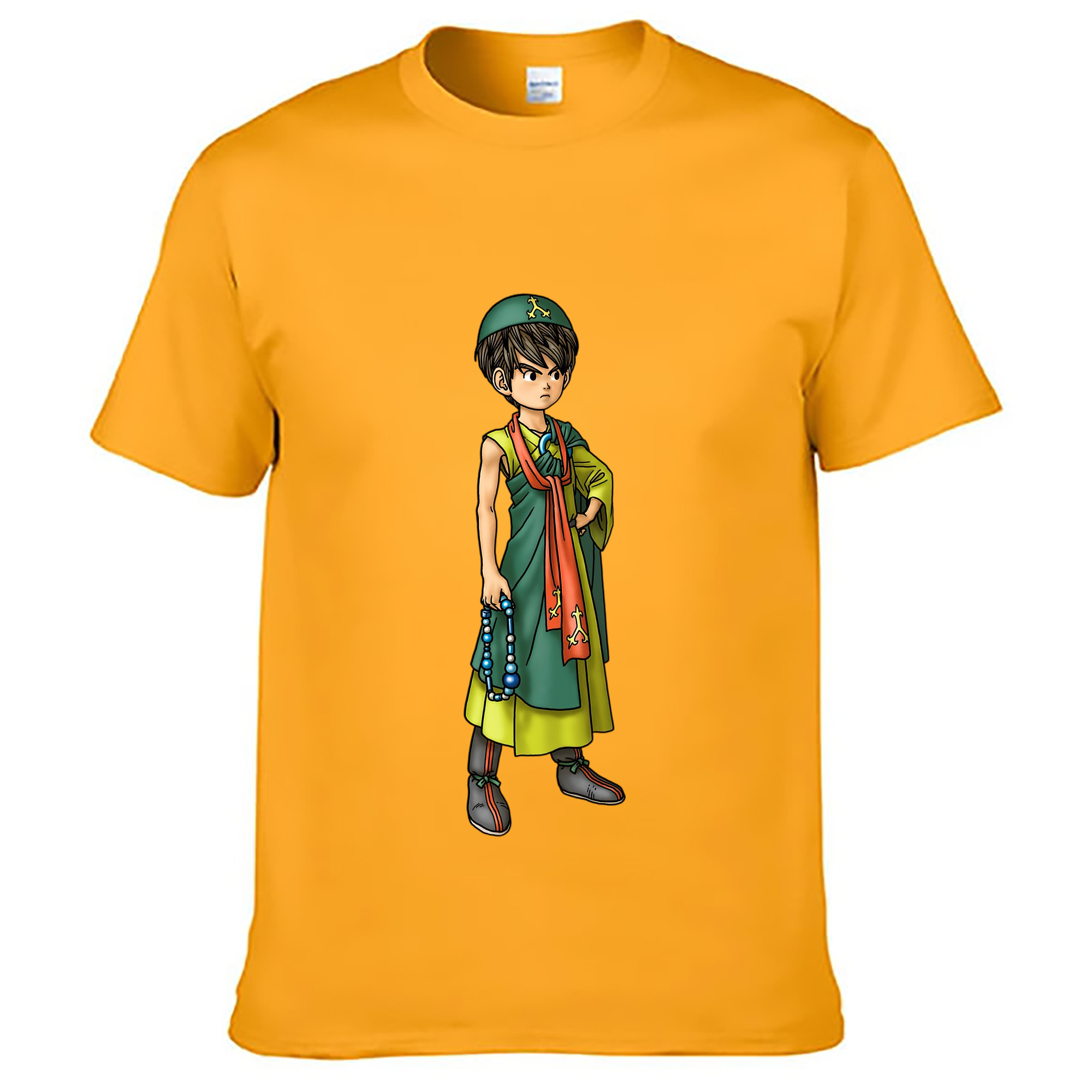 （画像用） ドラゴンクエスト Doragon Kuesuto Dragon Quest レディースカジュアルプリントTシャツ（綿100％）