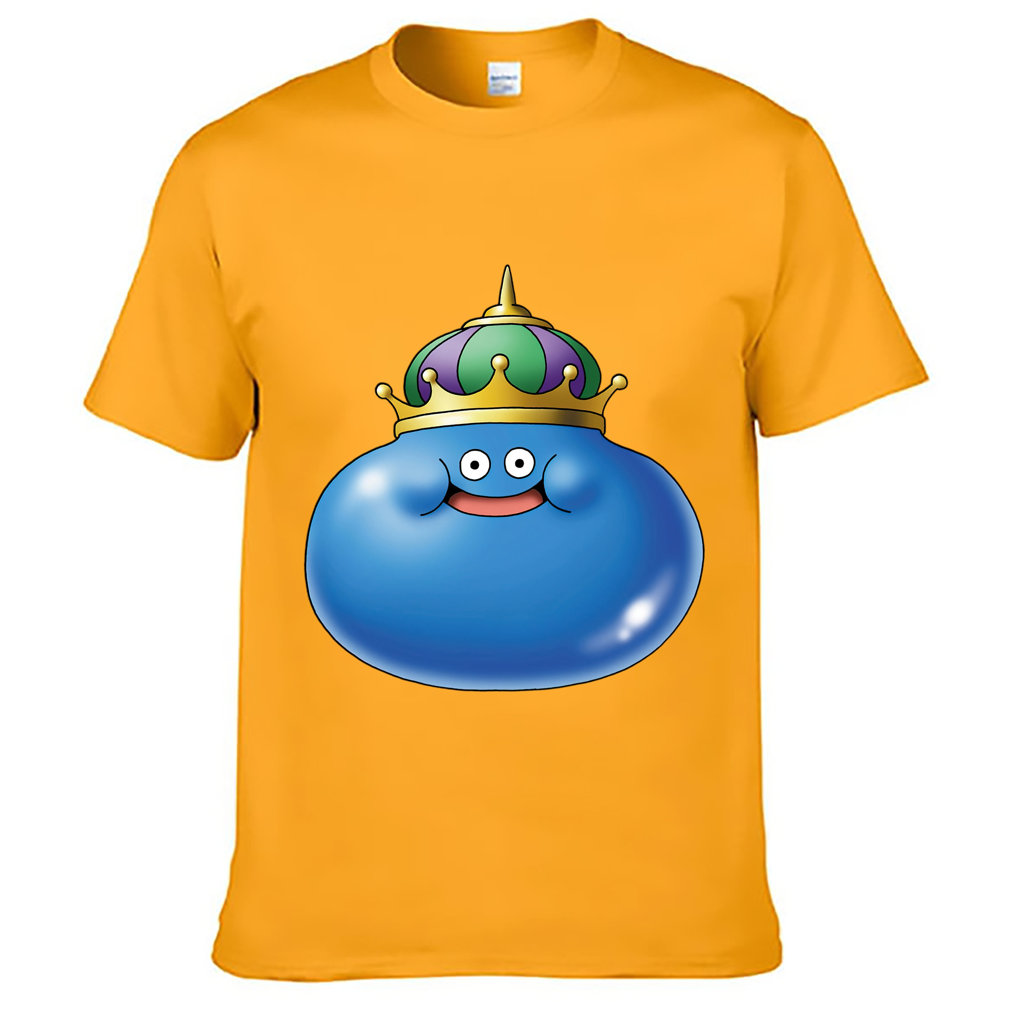 （画像用） ドラゴンクエスト Doragon Kuesuto Dragon Quest レディースカジュアルプリントTシャツ（綿100％）