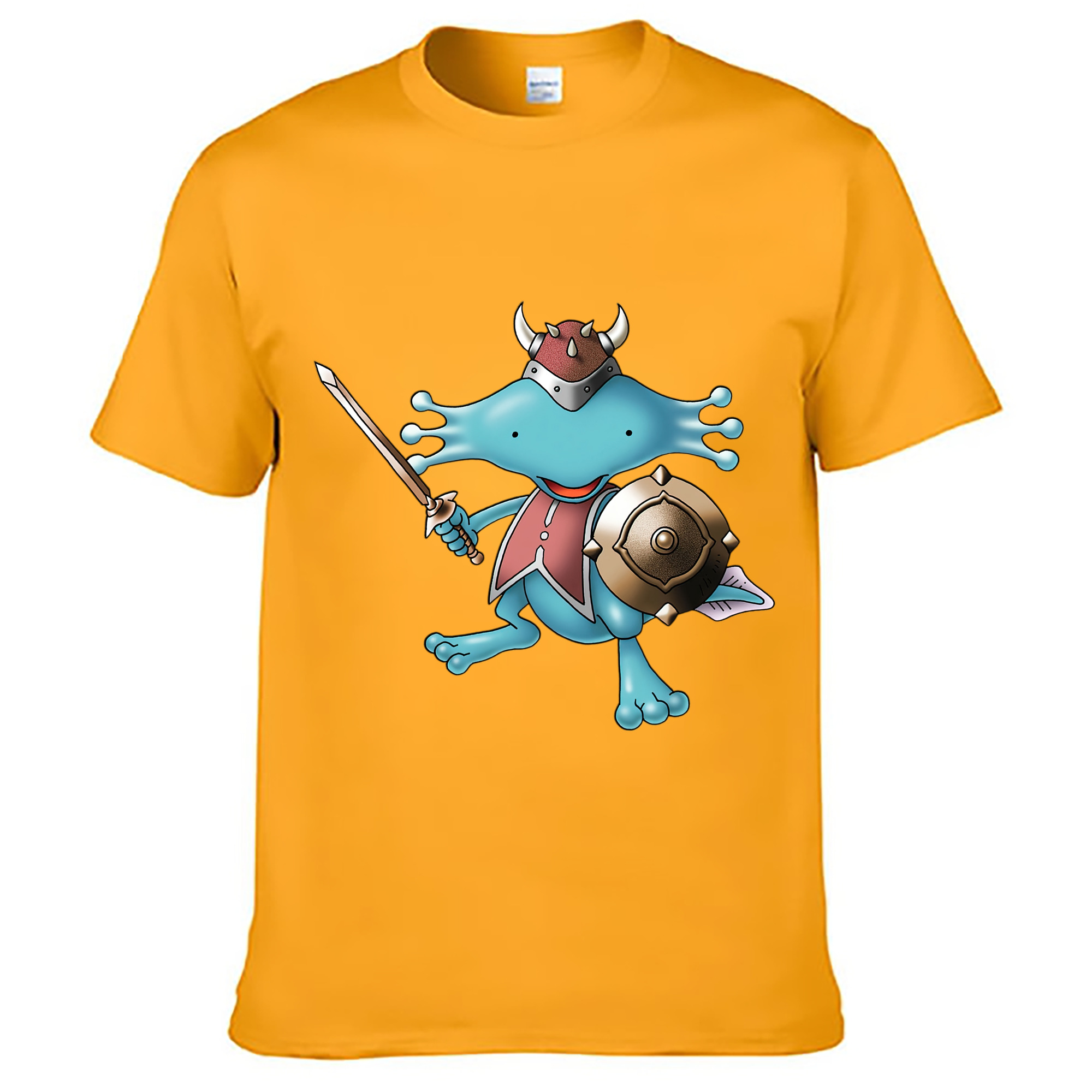 （画像用） ドラゴンクエスト Doragon Kuesuto Dragon Quest レディースカジュアルプリントTシャツ（綿100％）