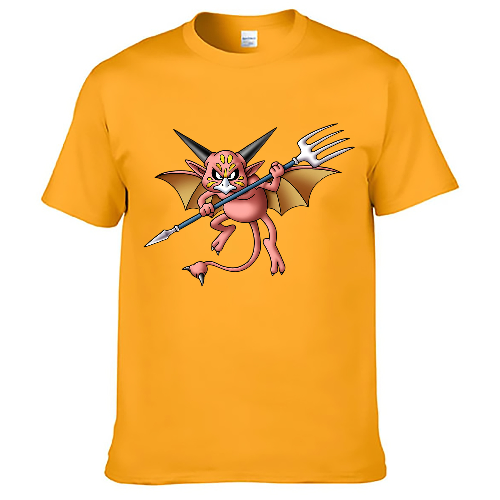 （画像用） ドラゴンクエスト Doragon Kuesuto Dragon Quest レディースカジュアルプリントTシャツ（綿100％）