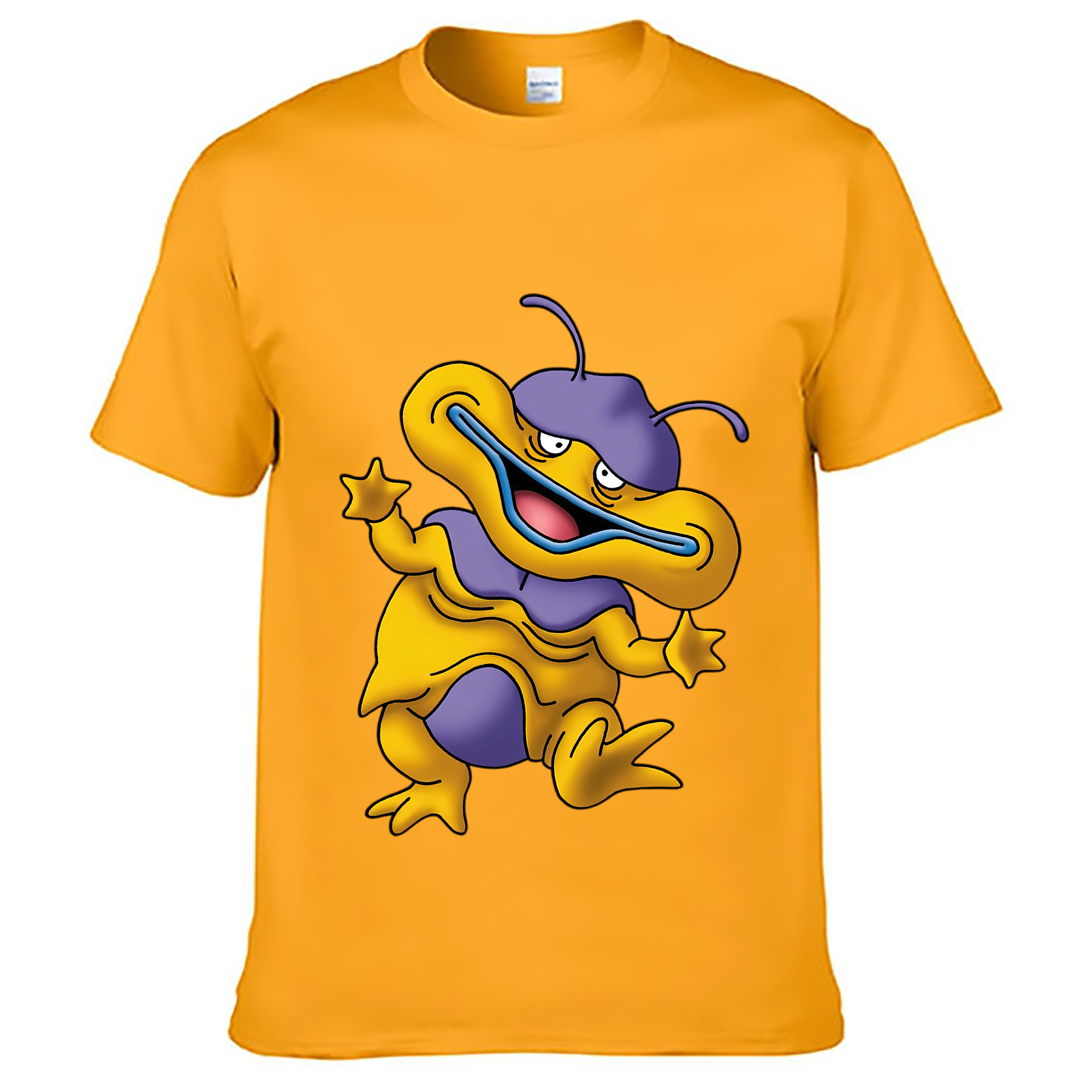 （画像用） ドラゴンクエスト Doragon Kuesuto Dragon Quest レディースカジュアルプリントTシャツ（綿100％）