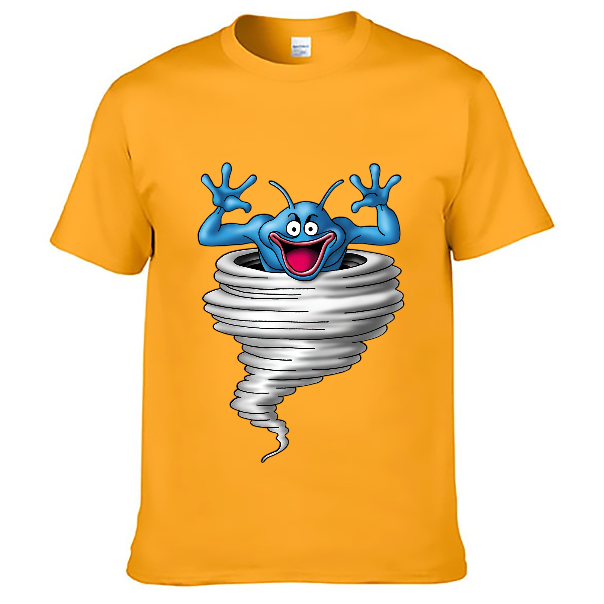 （画像用） ドラゴンクエスト Doragon Kuesuto Dragon Quest レディースカジュアルプリントTシャツ（綿100％）