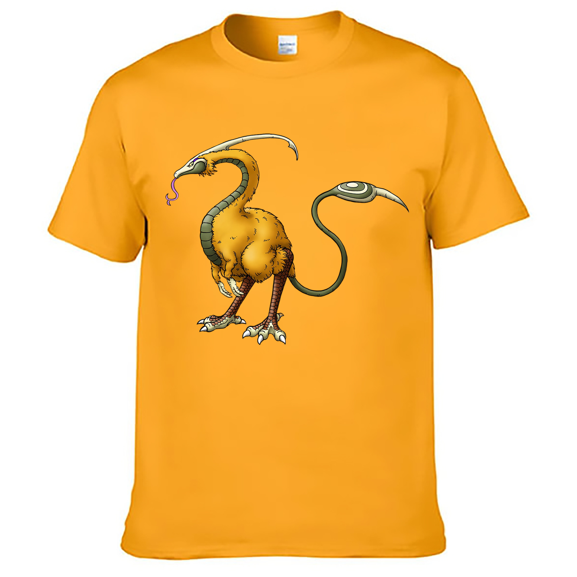 （画像用） ドラゴンクエスト Doragon Kuesuto Dragon Quest レディースカジュアルプリントTシャツ（綿100％）