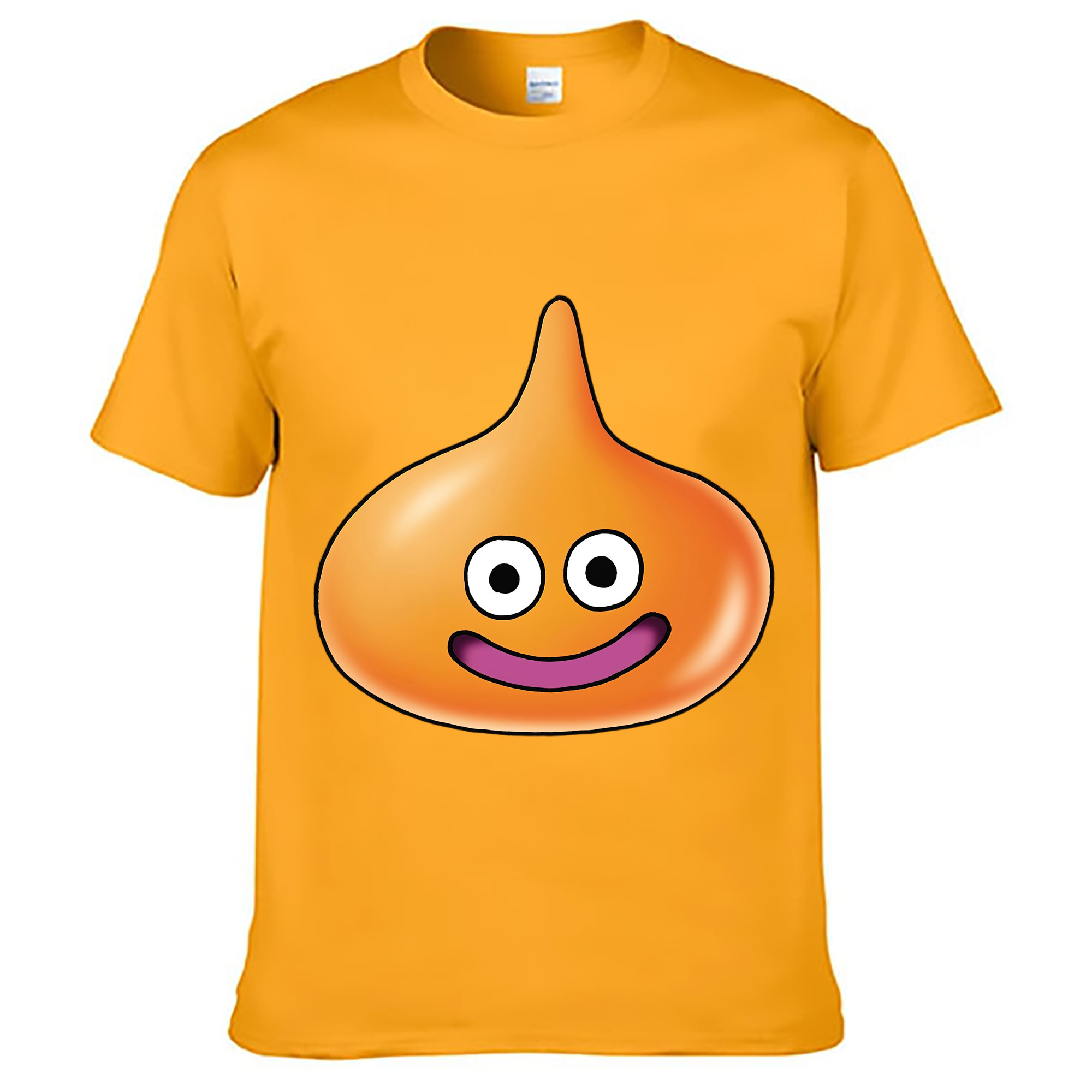 （画像用） ドラゴンクエスト Doragon Kuesuto Dragon Quest レディースカジュアルプリントTシャツ（綿100％）