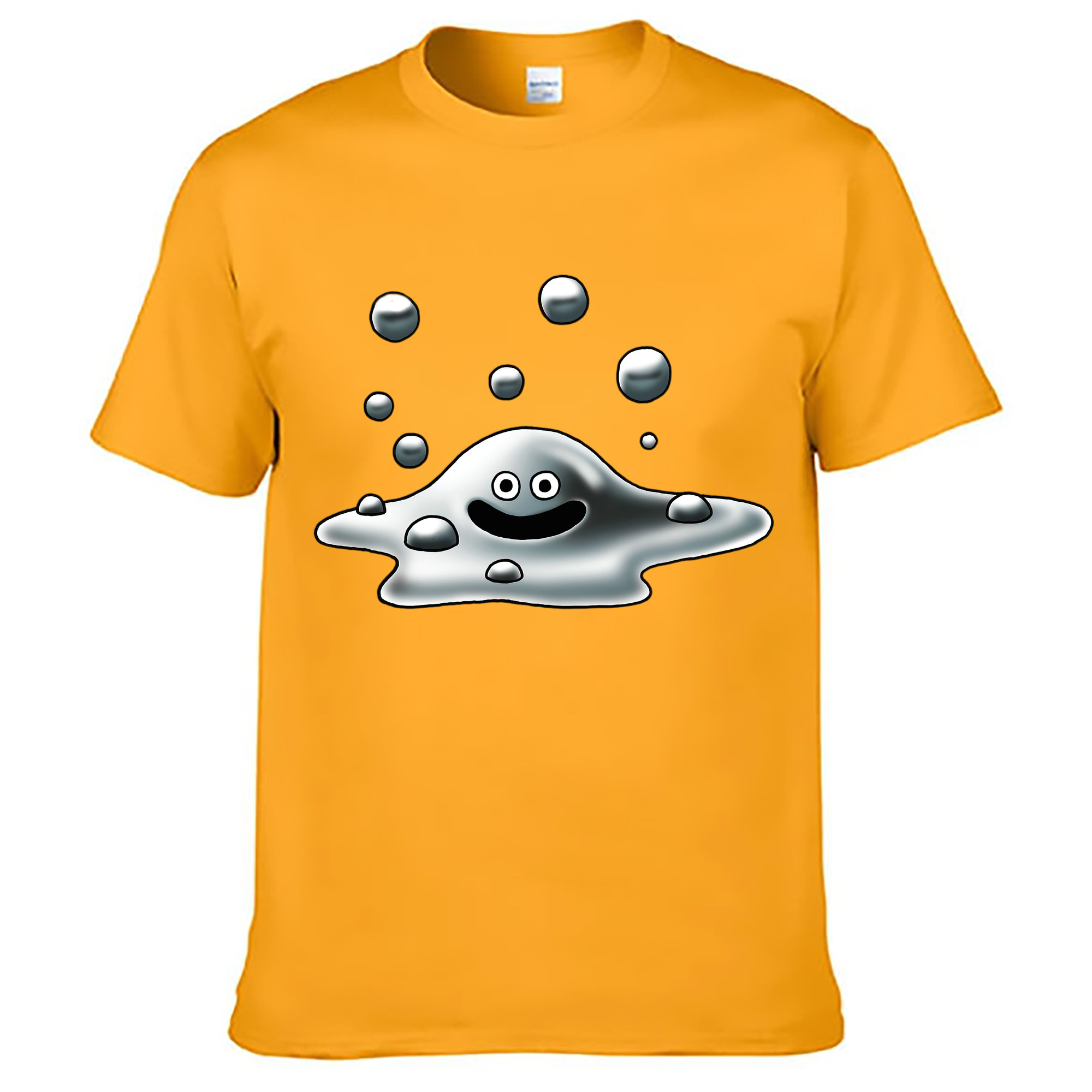 （画像用） ドラゴンクエスト Doragon Kuesuto Dragon Quest レディースカジュアルプリントTシャツ（綿100％）