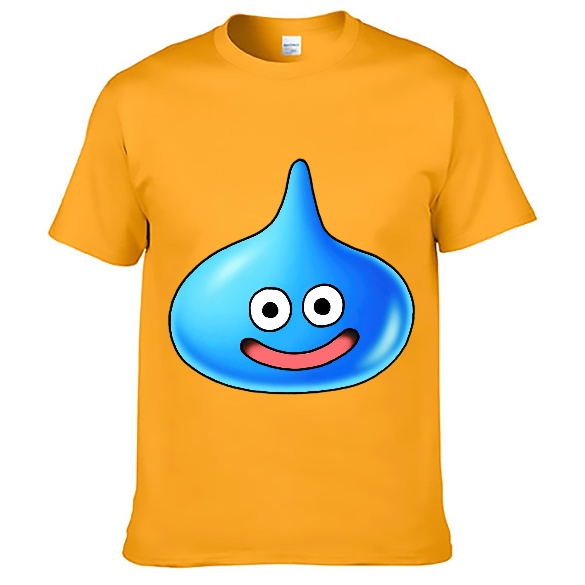 （画像用） ドラゴンクエスト Doragon Kuesuto Dragon Quest レディースカジュアルプリントTシャツ（綿100％）