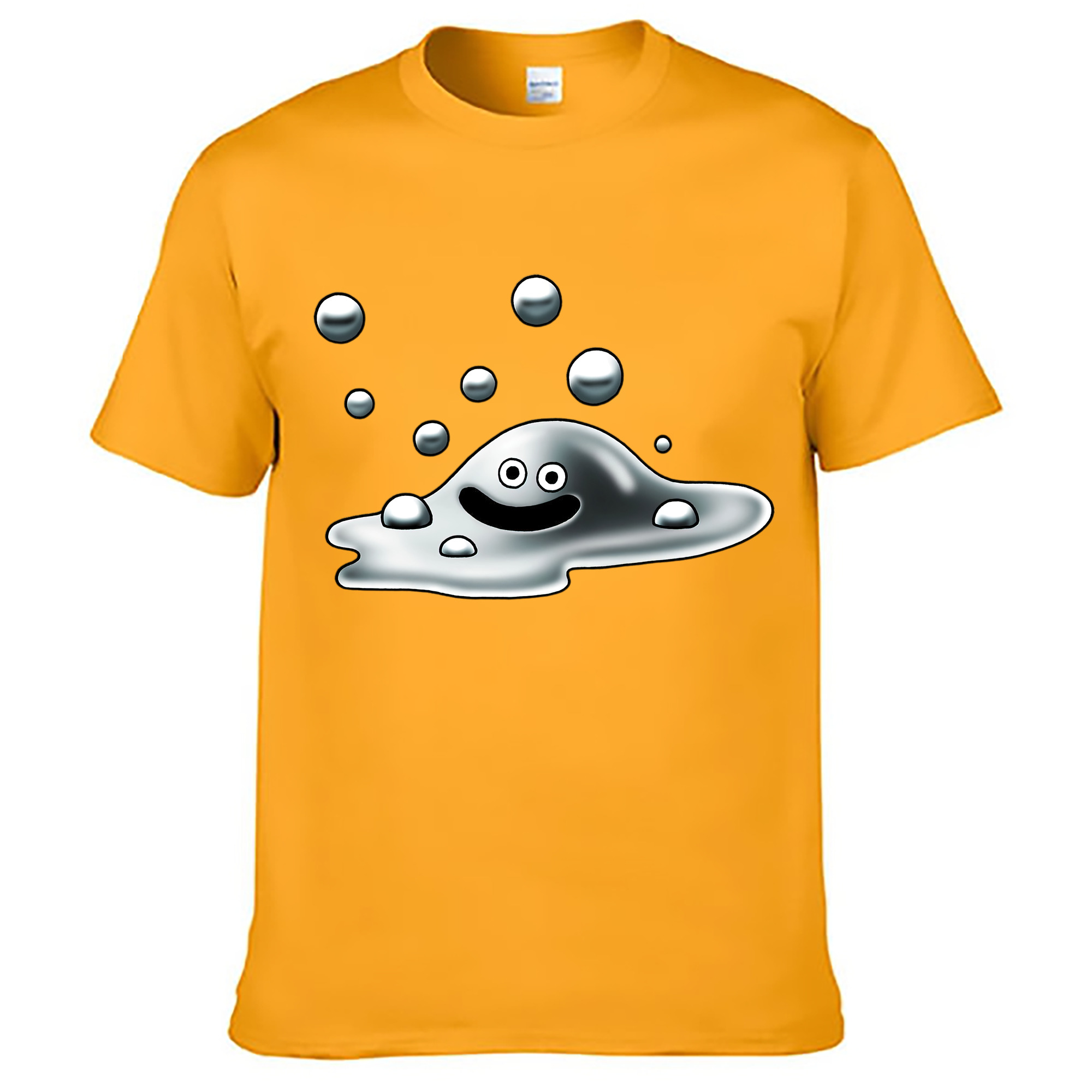 （画像用） ドラゴンクエスト Doragon Kuesuto Dragon Quest レディースカジュアルプリントTシャツ（綿100％）