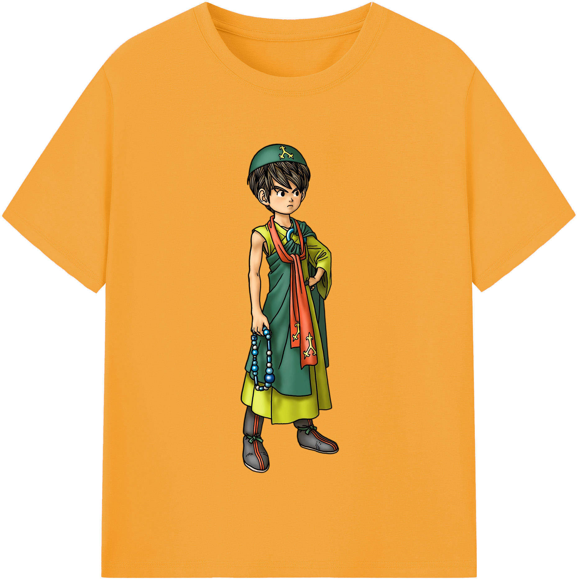 （画像用） ドラゴンクエスト Doragon Kuesuto Dragon Quest レディースカジュアルプリントTシャツ（綿100％）