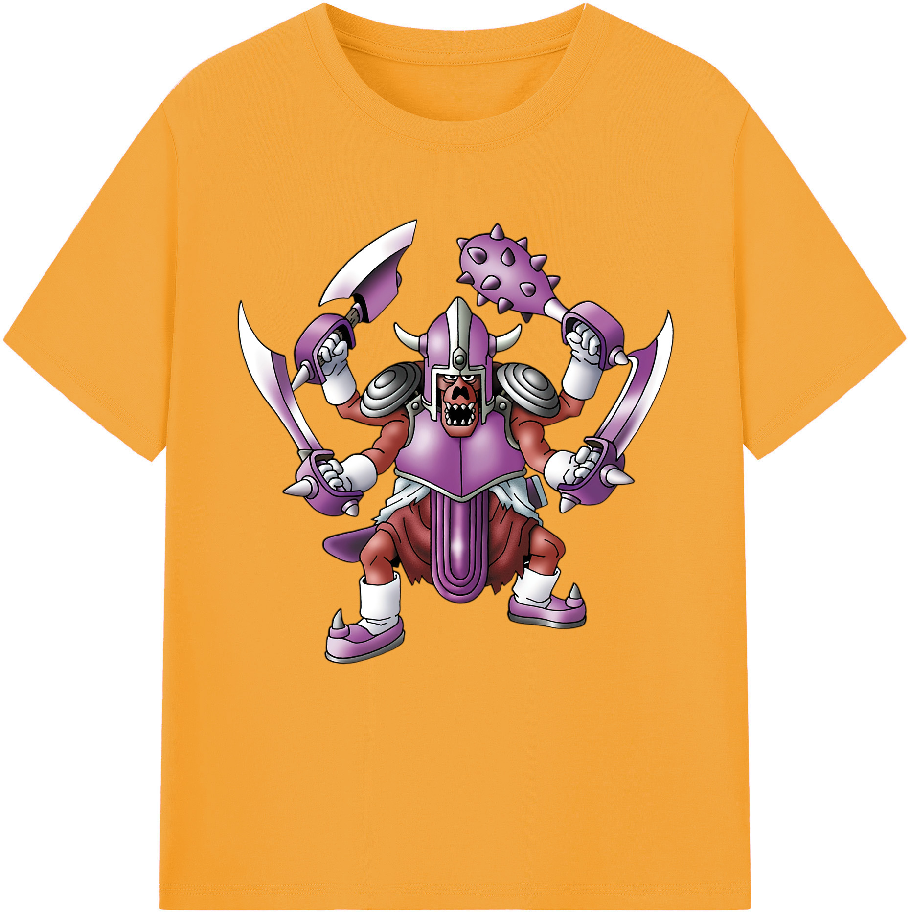 （画像用） ドラゴンクエスト Doragon Kuesuto Dragon Quest レディースカジュアルプリントTシャツ（綿100％）