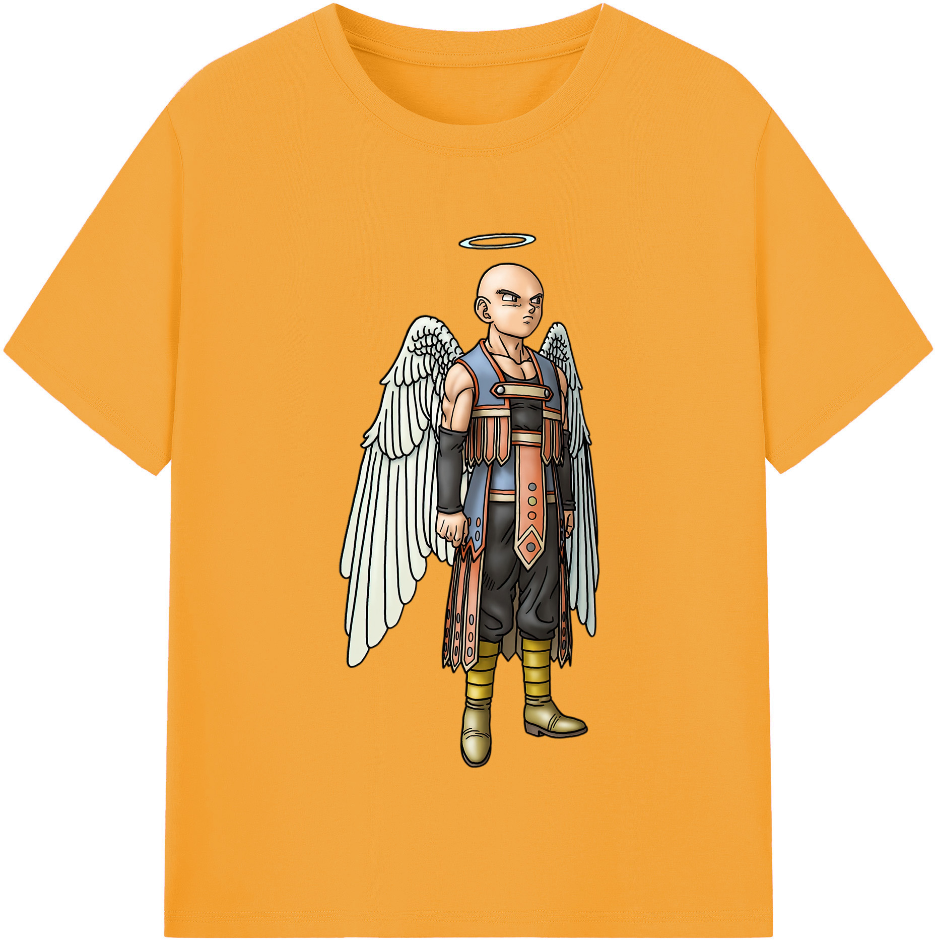 （画像用） ドラゴンクエスト Doragon Kuesuto Dragon Quest レディースカジュアルプリントTシャツ（綿100％）