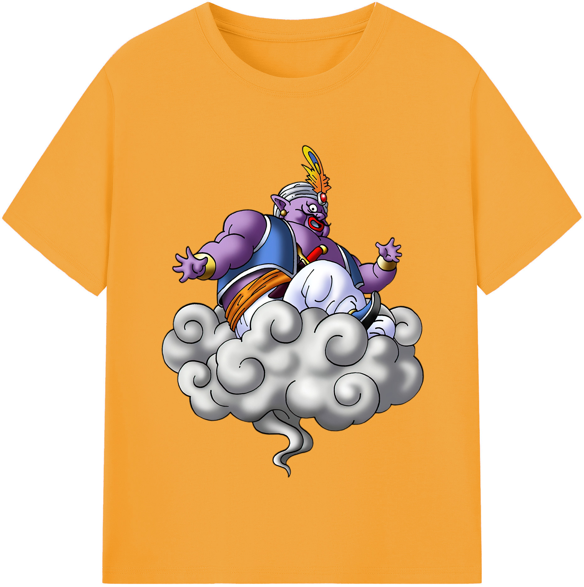 （画像用） ドラゴンクエスト Doragon Kuesuto Dragon Quest レディースカジュアルプリントTシャツ（綿100％）