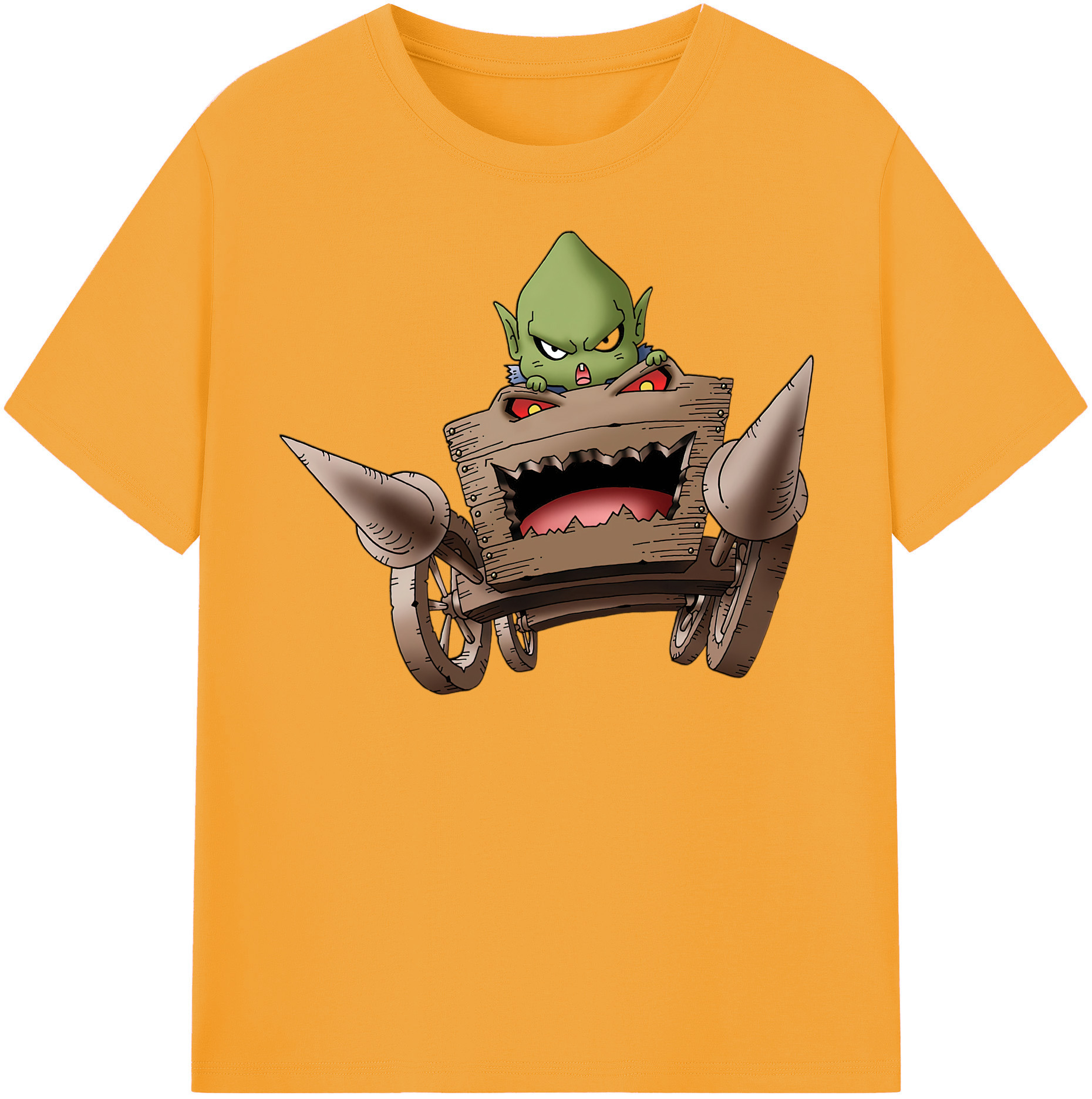 （画像用） ドラゴンクエスト Doragon Kuesuto Dragon Quest レディースカジュアルプリントTシャツ（綿100％）
