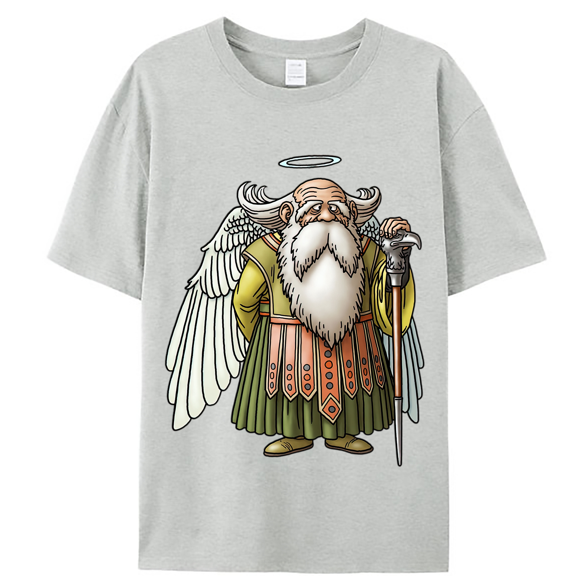 （画像用） ドラゴンクエスト Doragon Kuesuto Dragon Quest レディースカジュアルプリントTシャツ（綿100％）