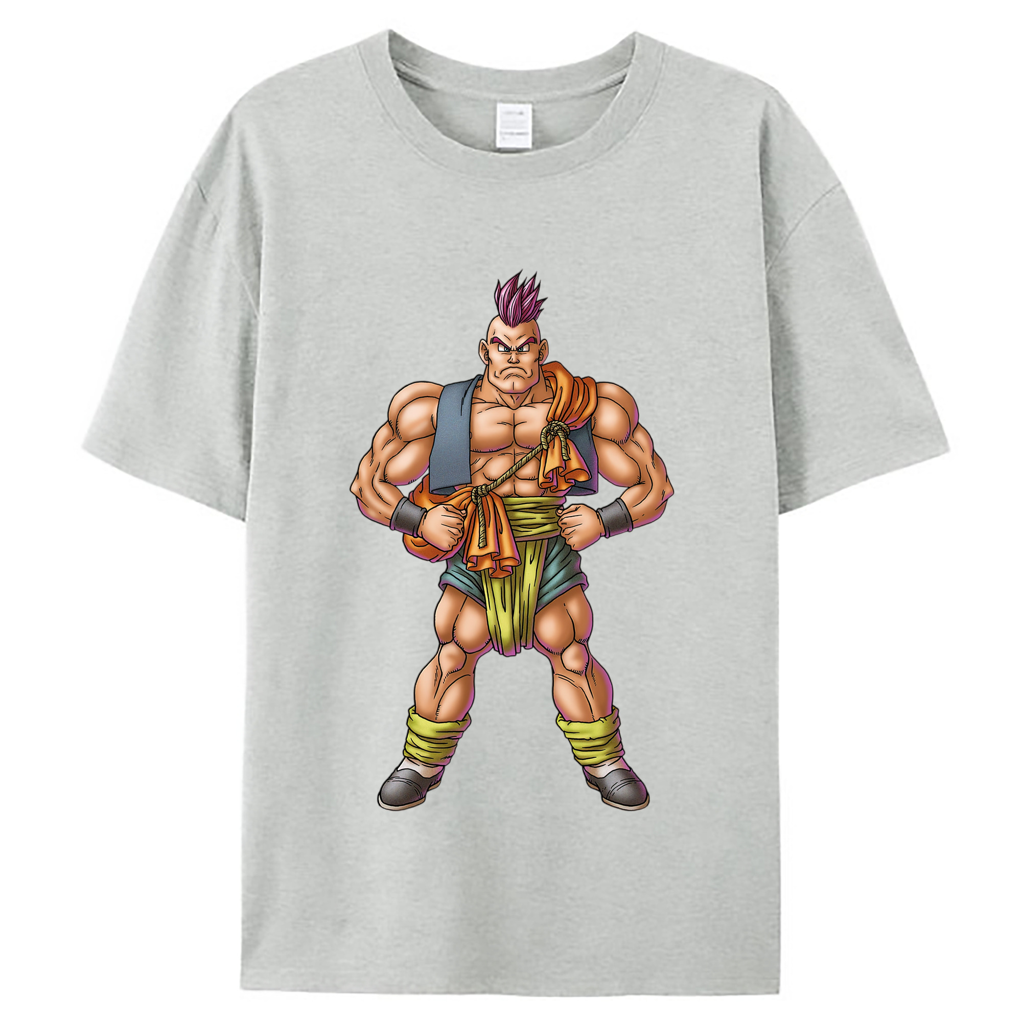 （画像用） ドラゴンクエスト Doragon Kuesuto Dragon Quest レディースカジュアルプリントTシャツ（綿100％）