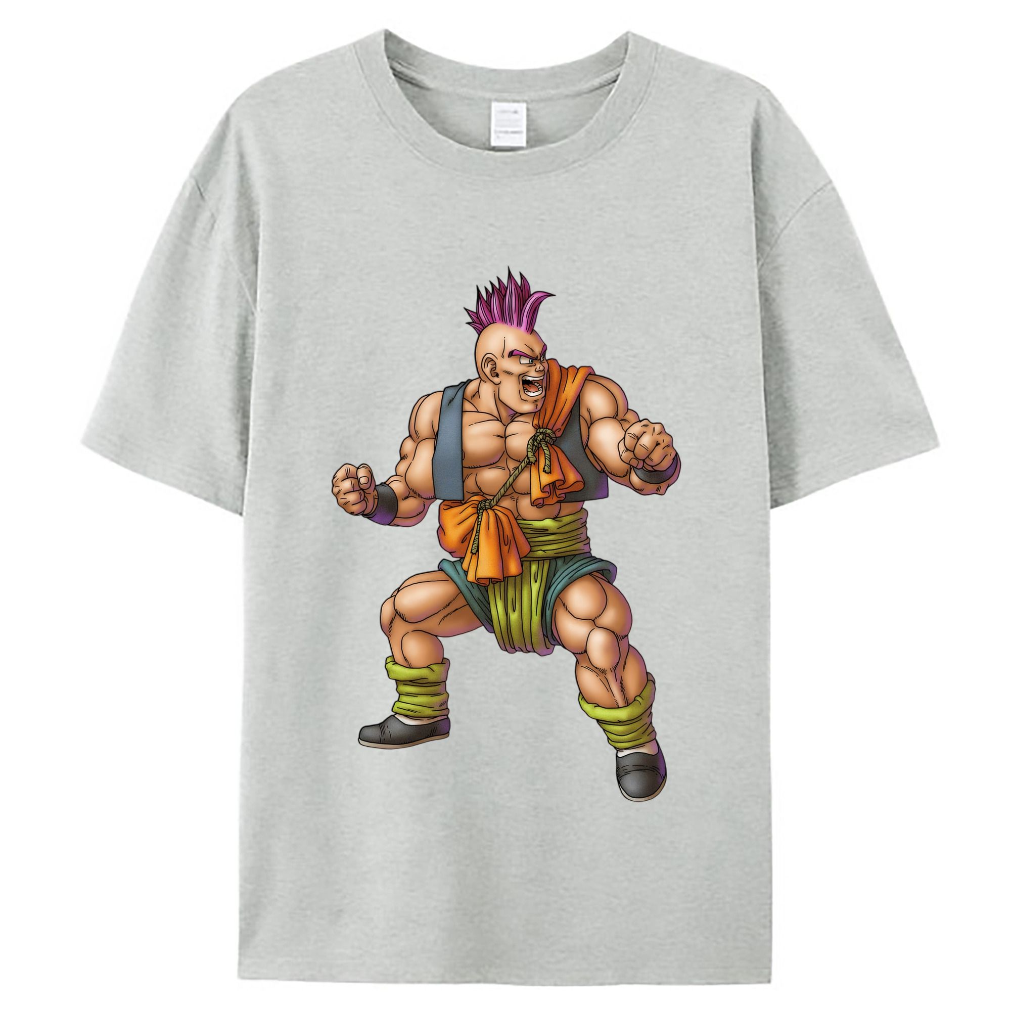 （画像用） ドラゴンクエスト Doragon Kuesuto Dragon Quest レディースカジュアルプリントTシャツ（綿100％）