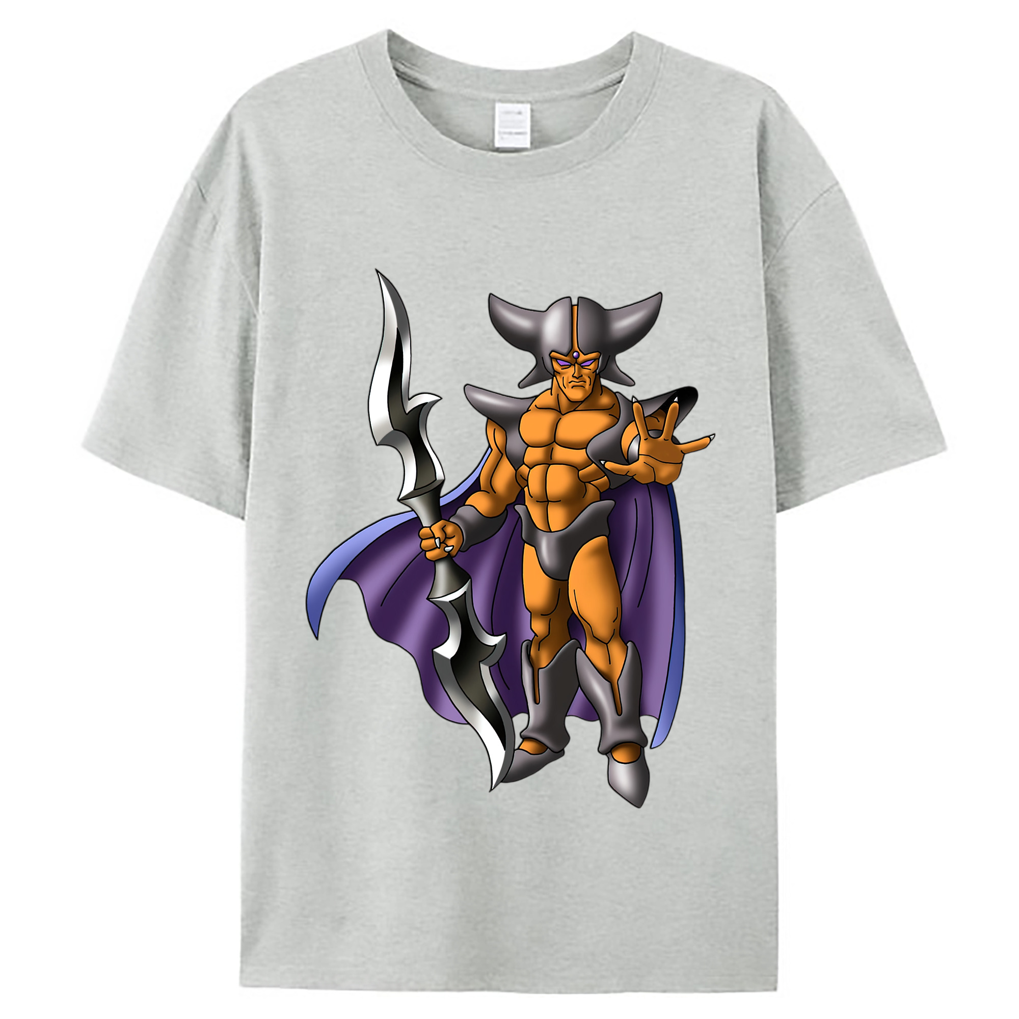 （画像用） ドラゴンクエスト Doragon Kuesuto Dragon Quest レディースカジュアルプリントTシャツ（綿100％）