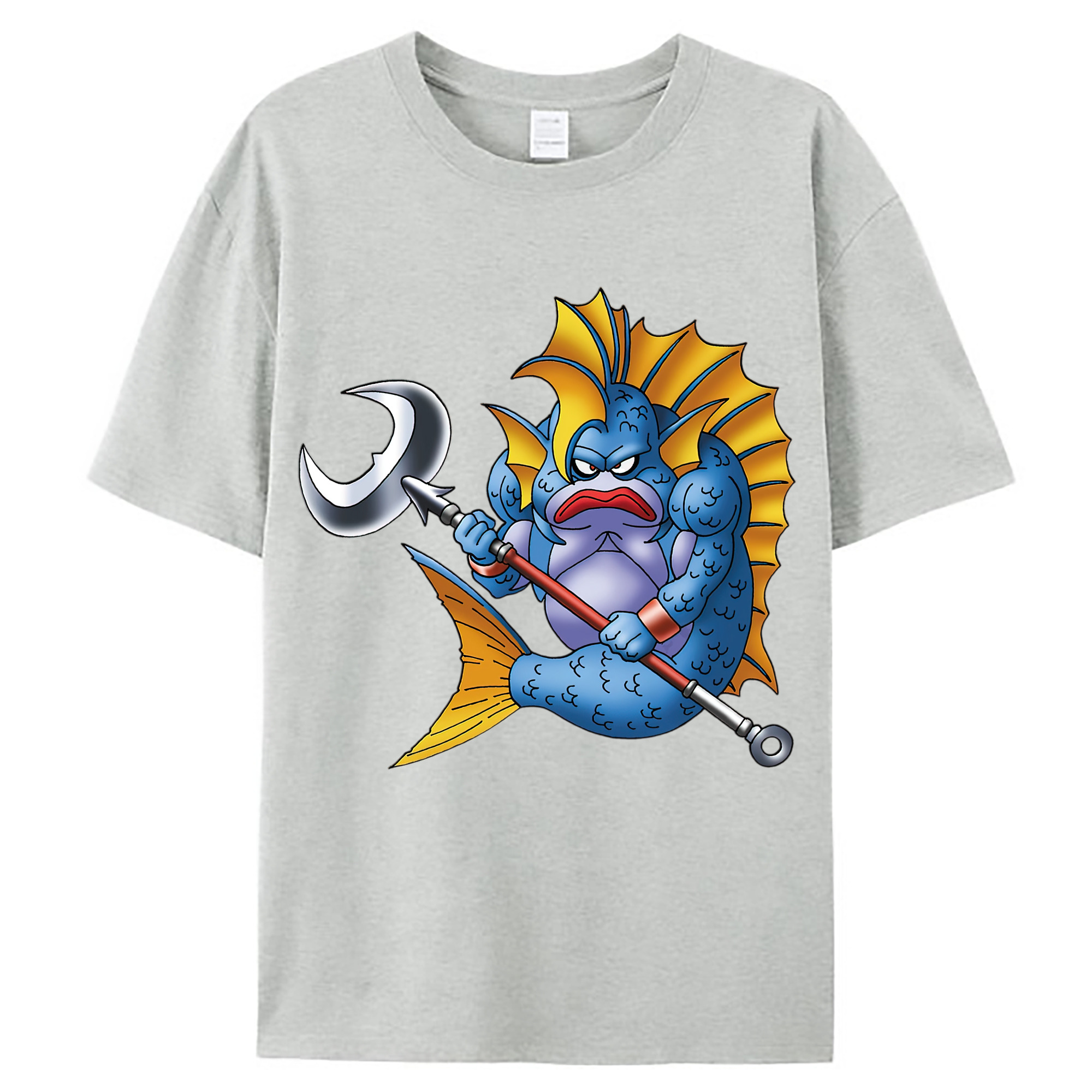 （画像用） ドラゴンクエスト Doragon Kuesuto Dragon Quest レディースカジュアルプリントTシャツ（綿100％）