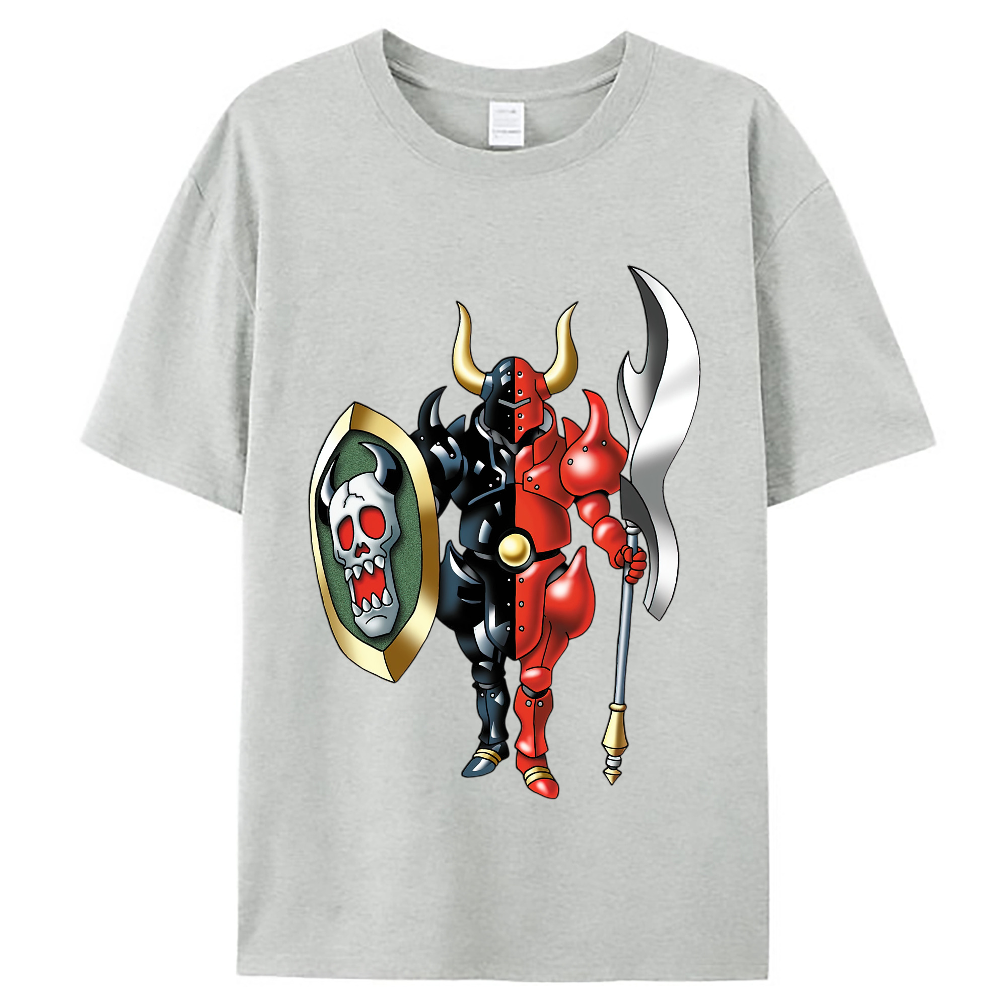 （画像用） ドラゴンクエスト Doragon Kuesuto Dragon Quest レディースカジュアルプリントTシャツ（綿100％）