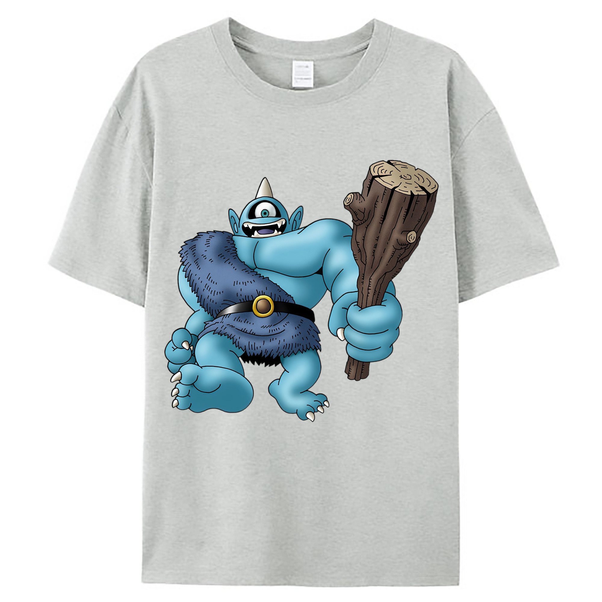 （画像用） ドラゴンクエスト Doragon Kuesuto Dragon Quest レディースカジュアルプリントTシャツ（綿100％）