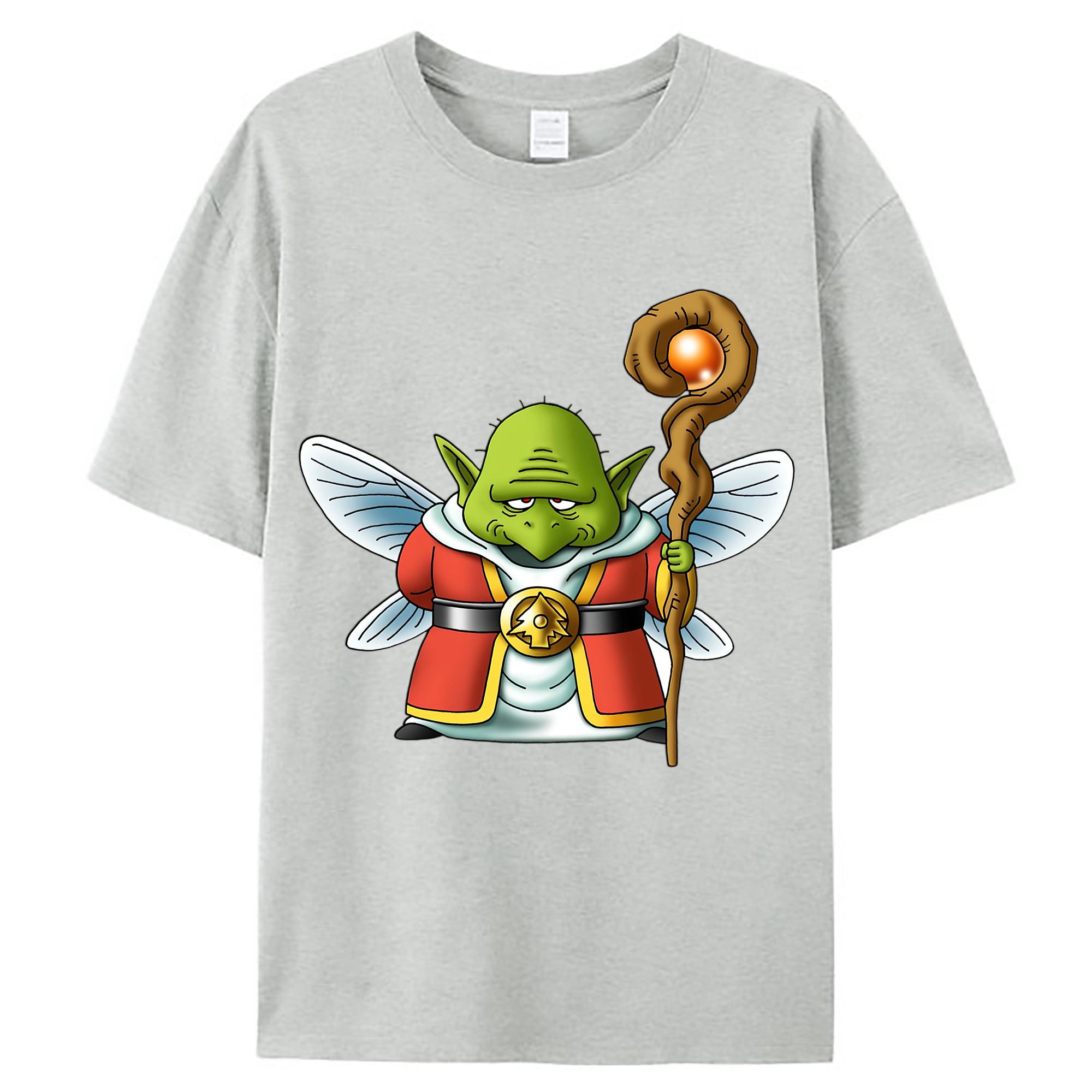 （画像用） ドラゴンクエスト Doragon Kuesuto Dragon Quest レディースカジュアルプリントTシャツ（綿100％）