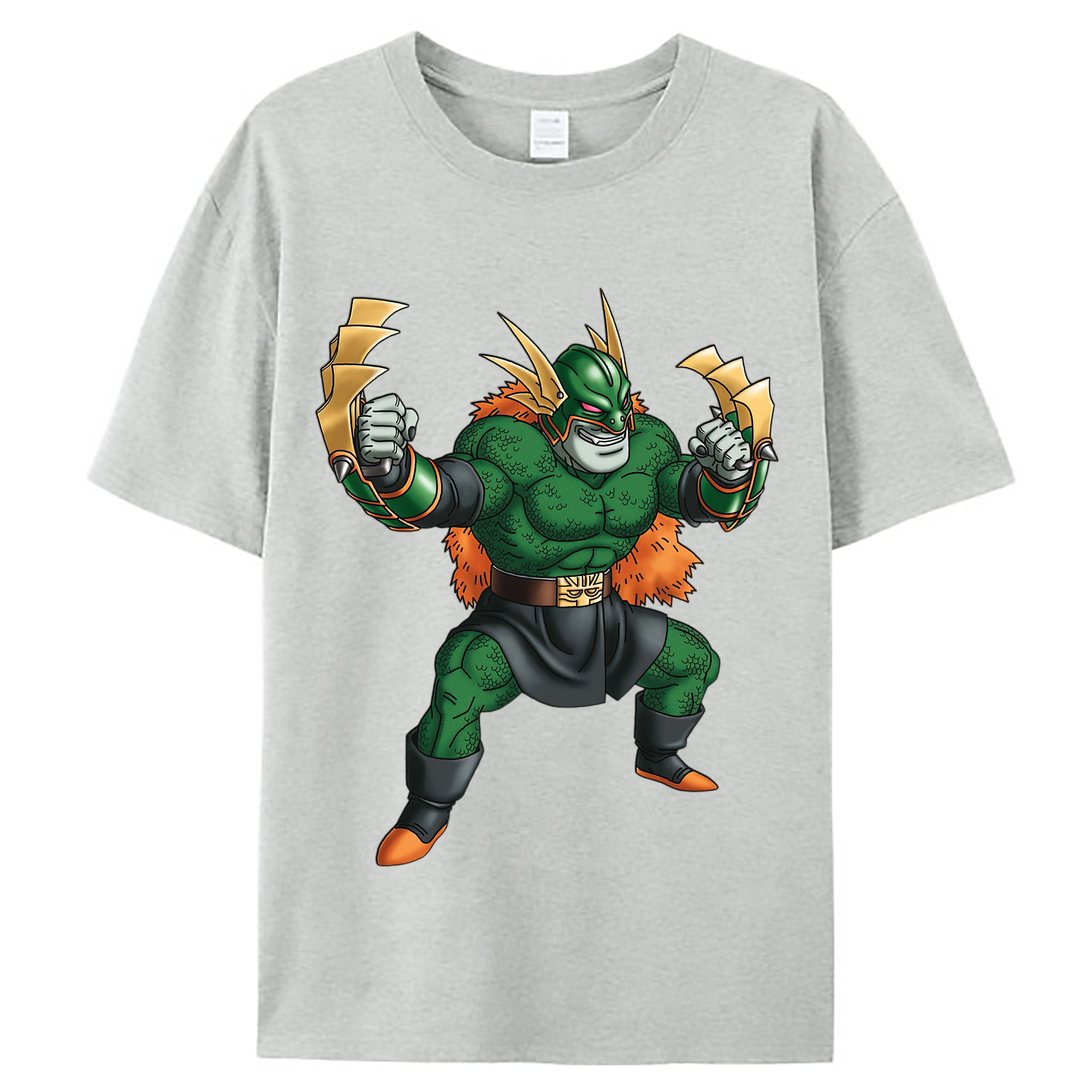 （画像用） ドラゴンクエスト Doragon Kuesuto Dragon Quest レディースカジュアルプリントTシャツ（綿100％）
