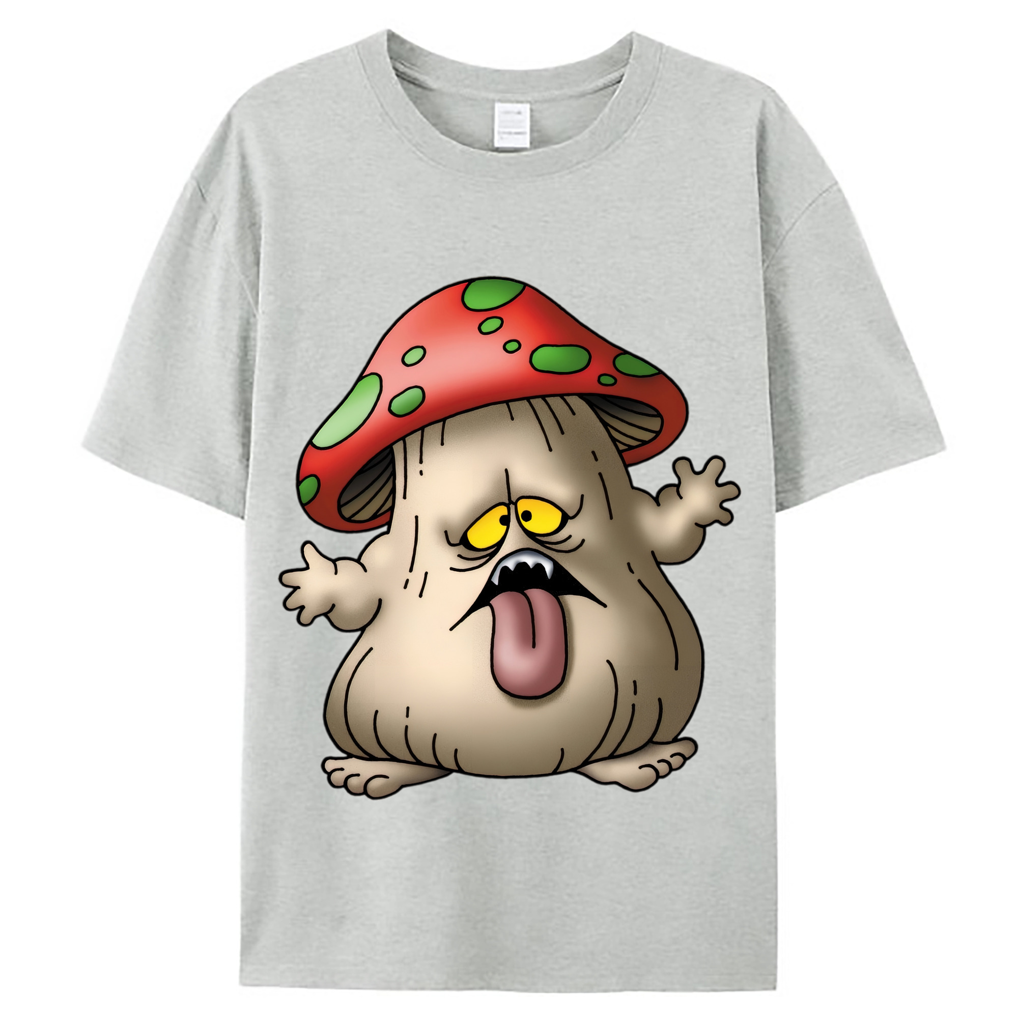 （画像用） ドラゴンクエスト Doragon Kuesuto Dragon Quest レディースカジュアルプリントTシャツ（綿100％）