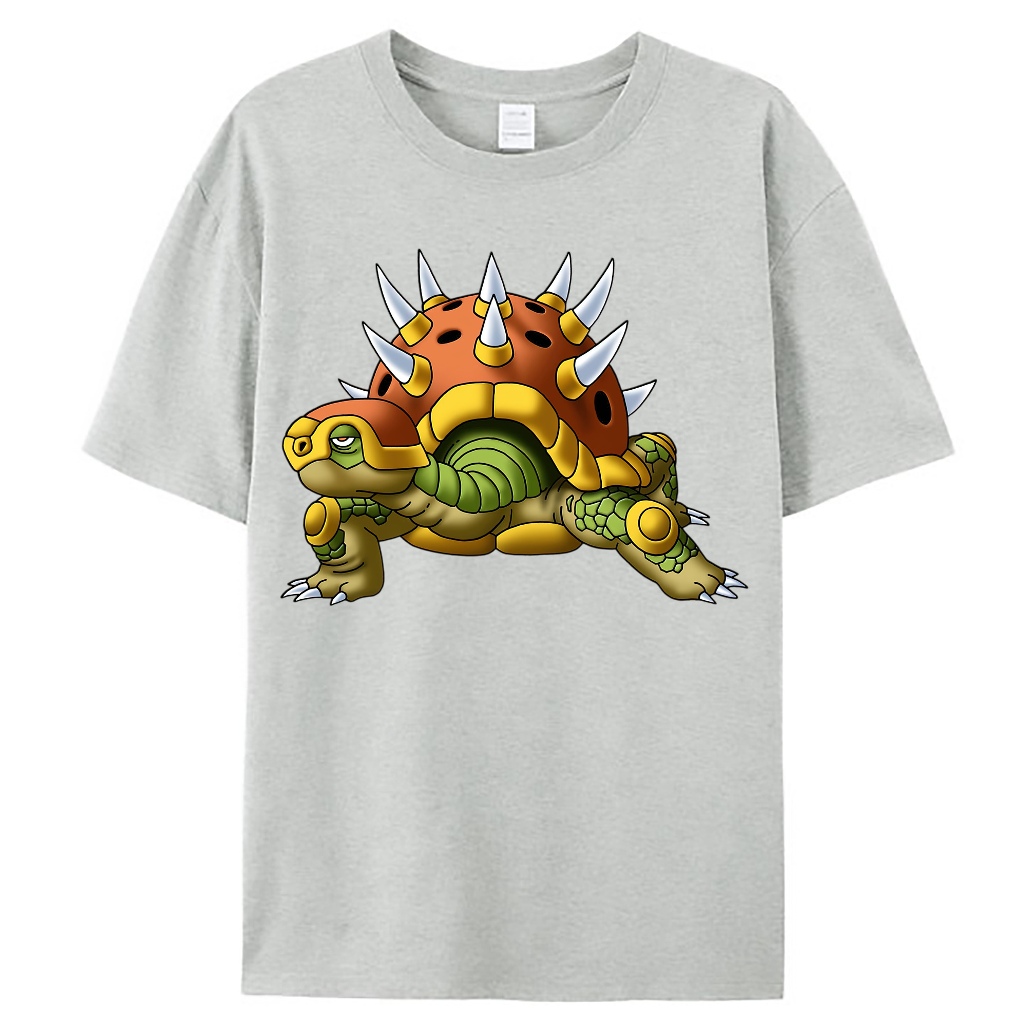 （画像用） ドラゴンクエスト Doragon Kuesuto Dragon Quest レディースカジュアルプリントTシャツ（綿100％）