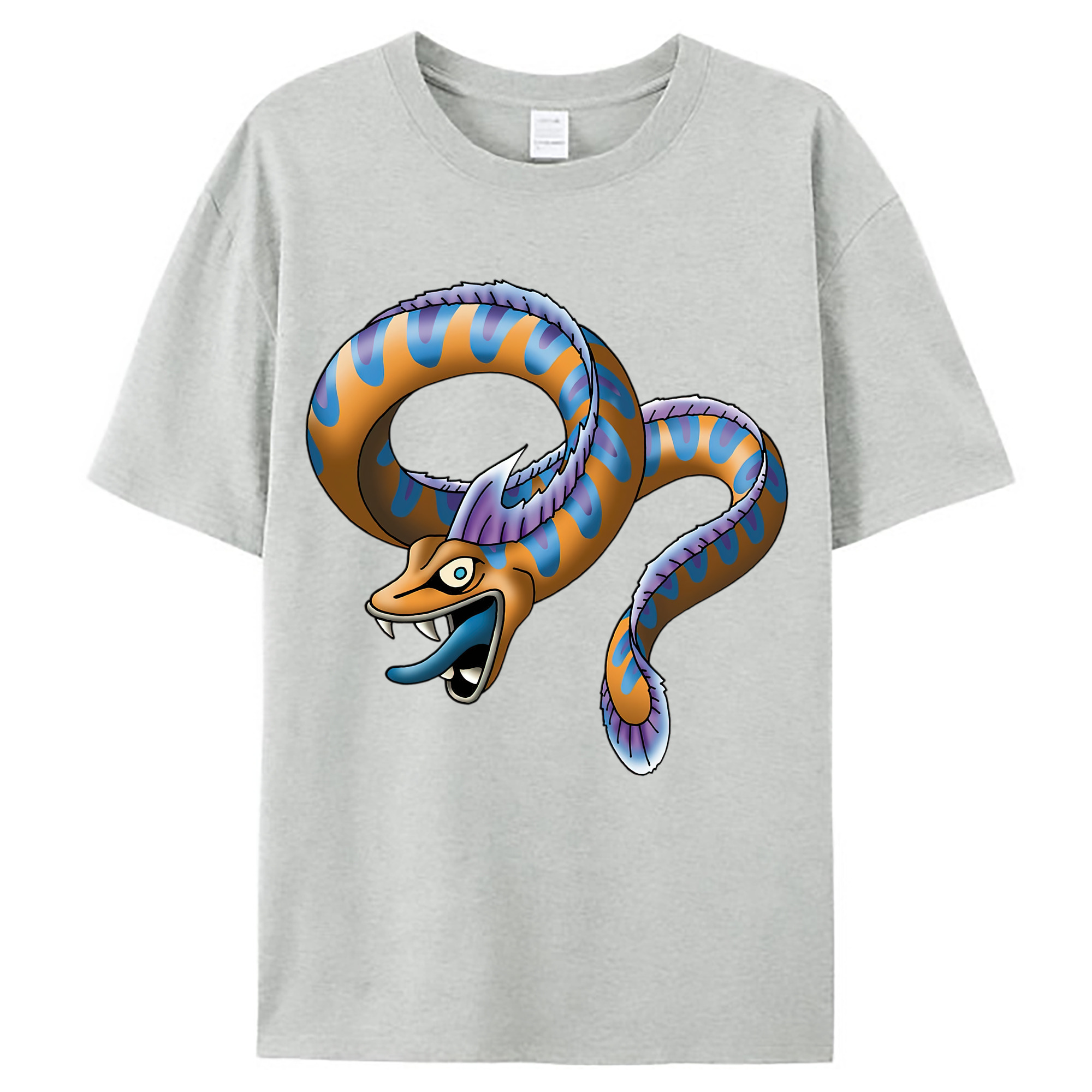 （画像用） ドラゴンクエスト Doragon Kuesuto Dragon Quest レディースカジュアルプリントTシャツ（綿100％）