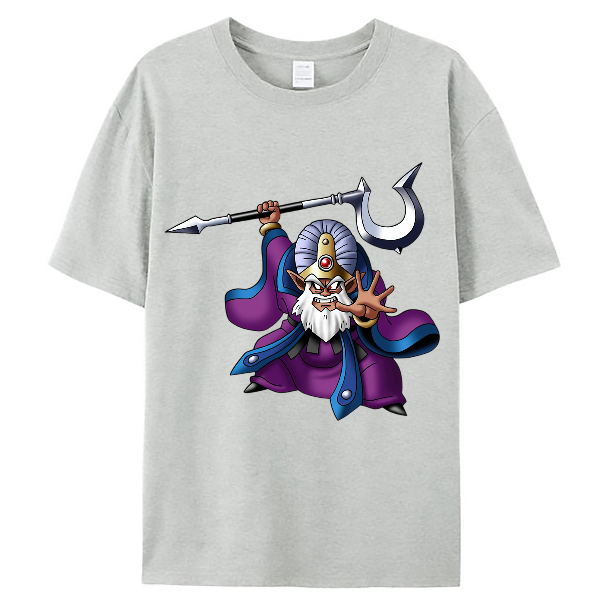 （画像用） ドラゴンクエスト Doragon Kuesuto Dragon Quest レディースカジュアルプリントTシャツ（綿100％）