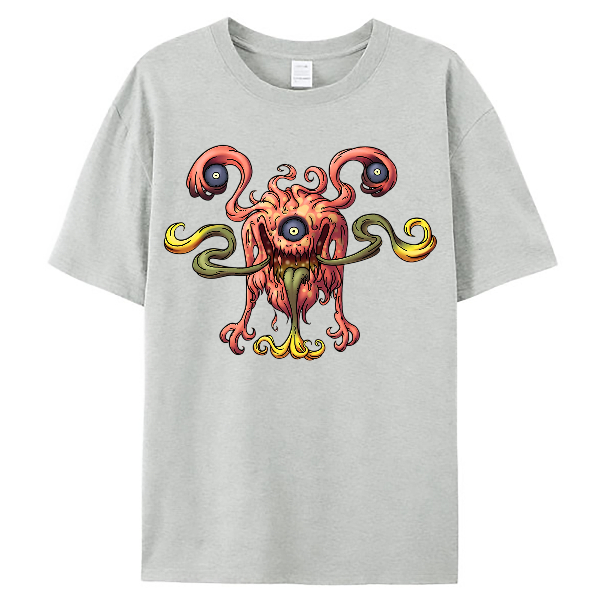 （画像用） ドラゴンクエスト Doragon Kuesuto Dragon Quest レディースカジュアルプリントTシャツ（綿100％）