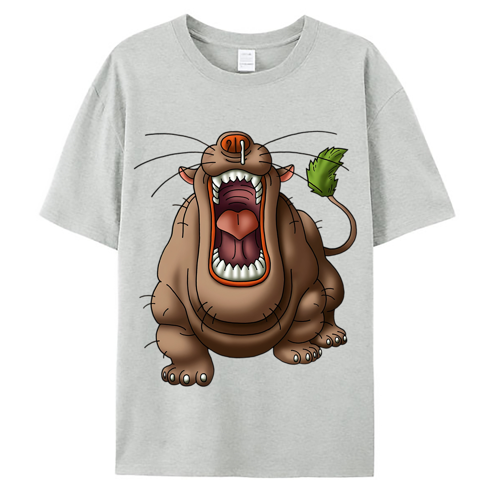 （画像用） ドラゴンクエスト Doragon Kuesuto Dragon Quest レディースカジュアルプリントTシャツ（綿100％）