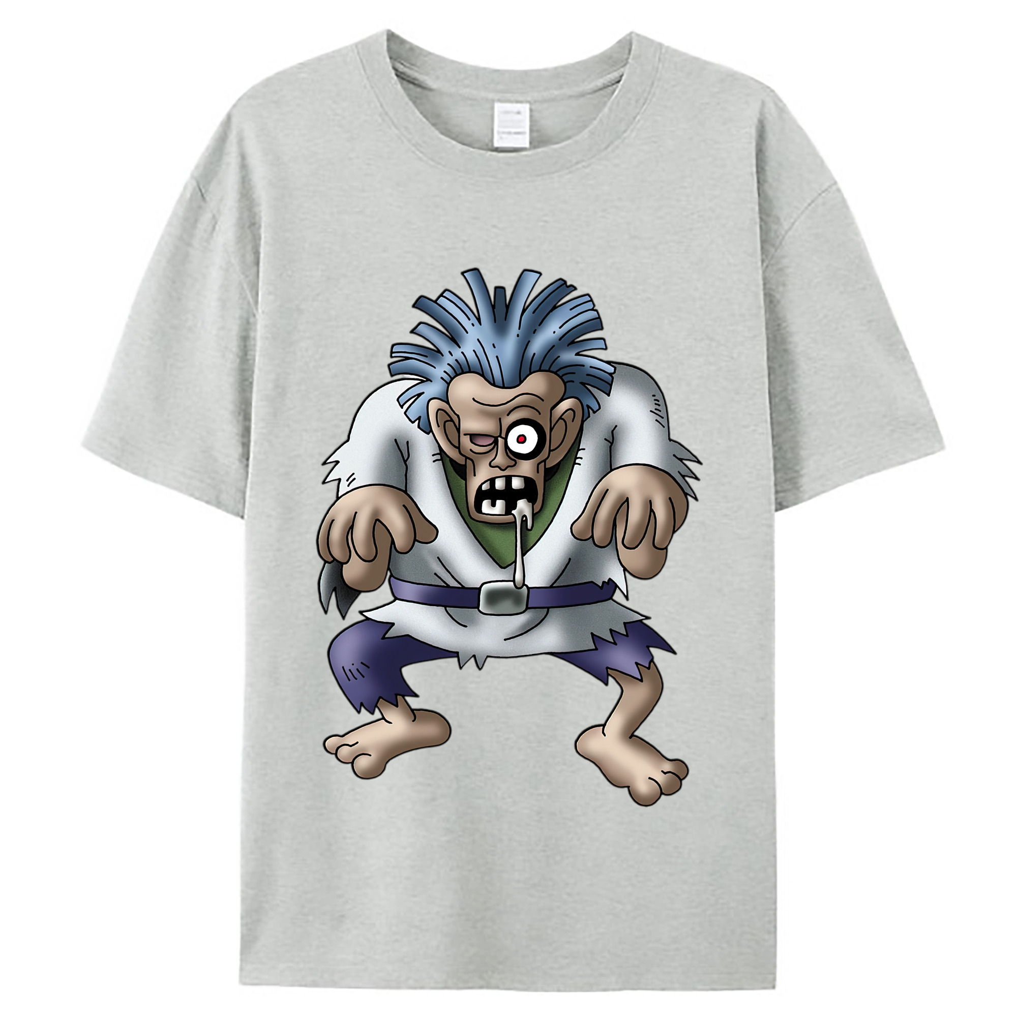 （画像用） ドラゴンクエスト Doragon Kuesuto Dragon Quest レディースカジュアルプリントTシャツ（綿100％）