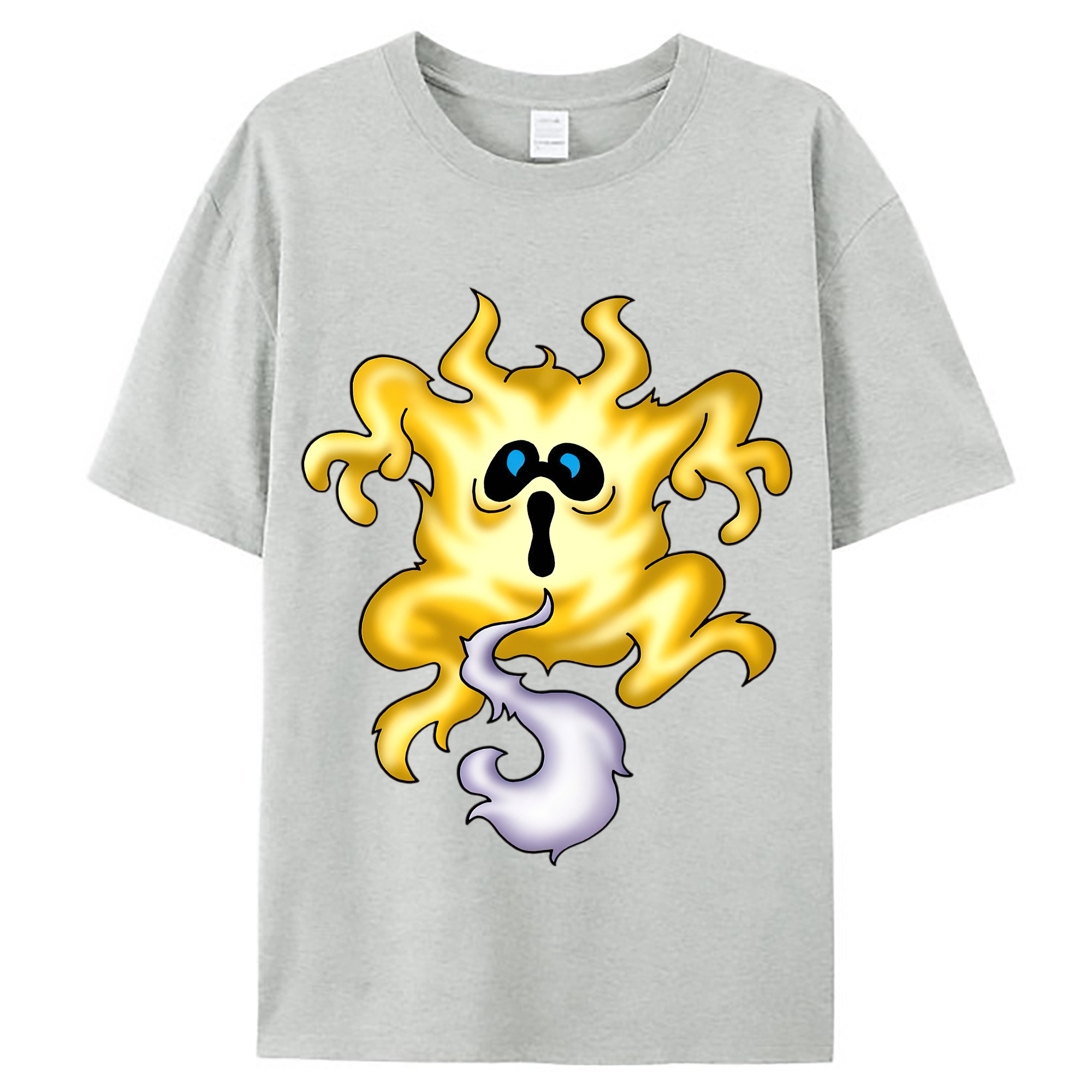 （画像用） ドラゴンクエスト Doragon Kuesuto Dragon Quest レディースカジュアルプリントTシャツ（綿100％）