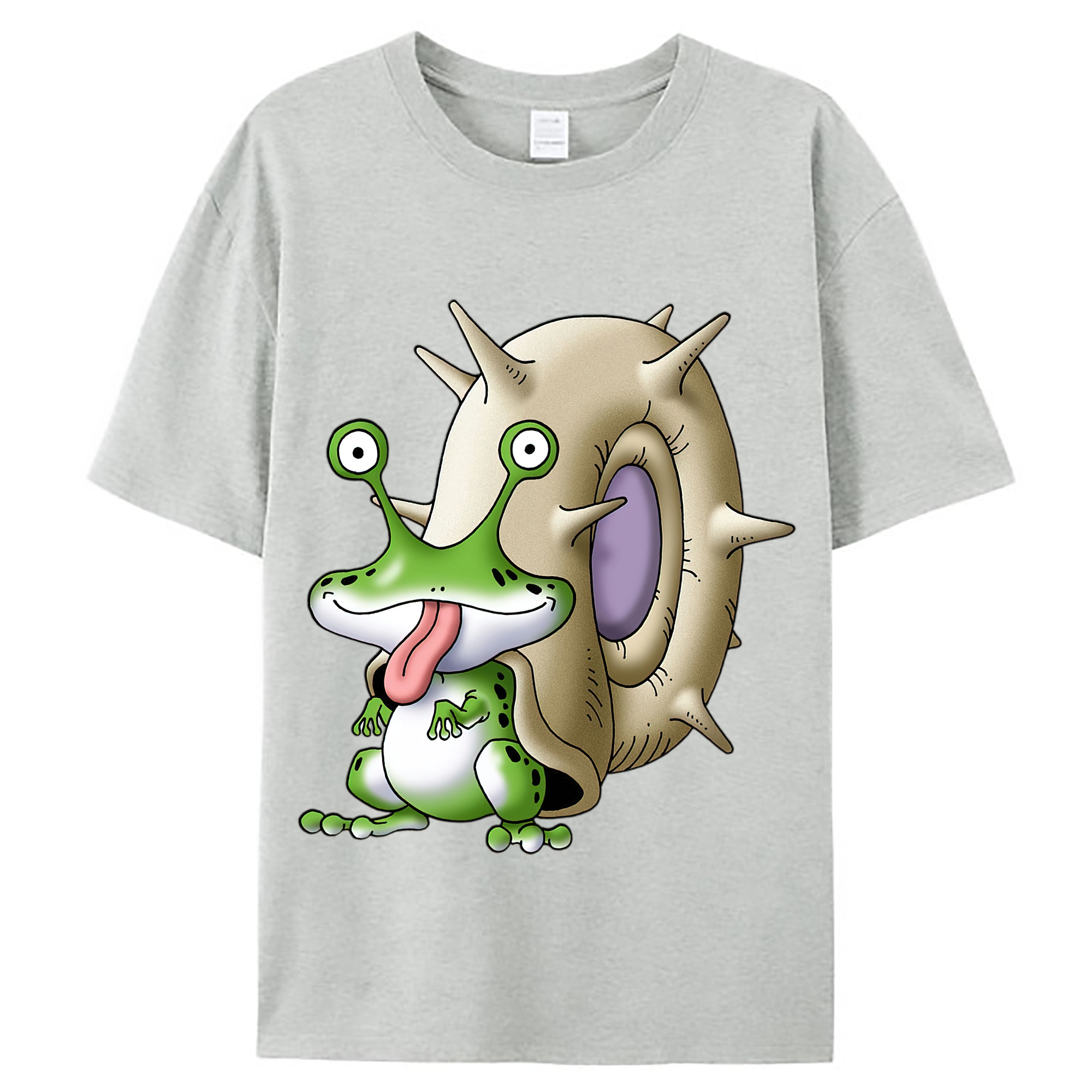 （画像用） ドラゴンクエスト Doragon Kuesuto Dragon Quest レディースカジュアルプリントTシャツ（綿100％）