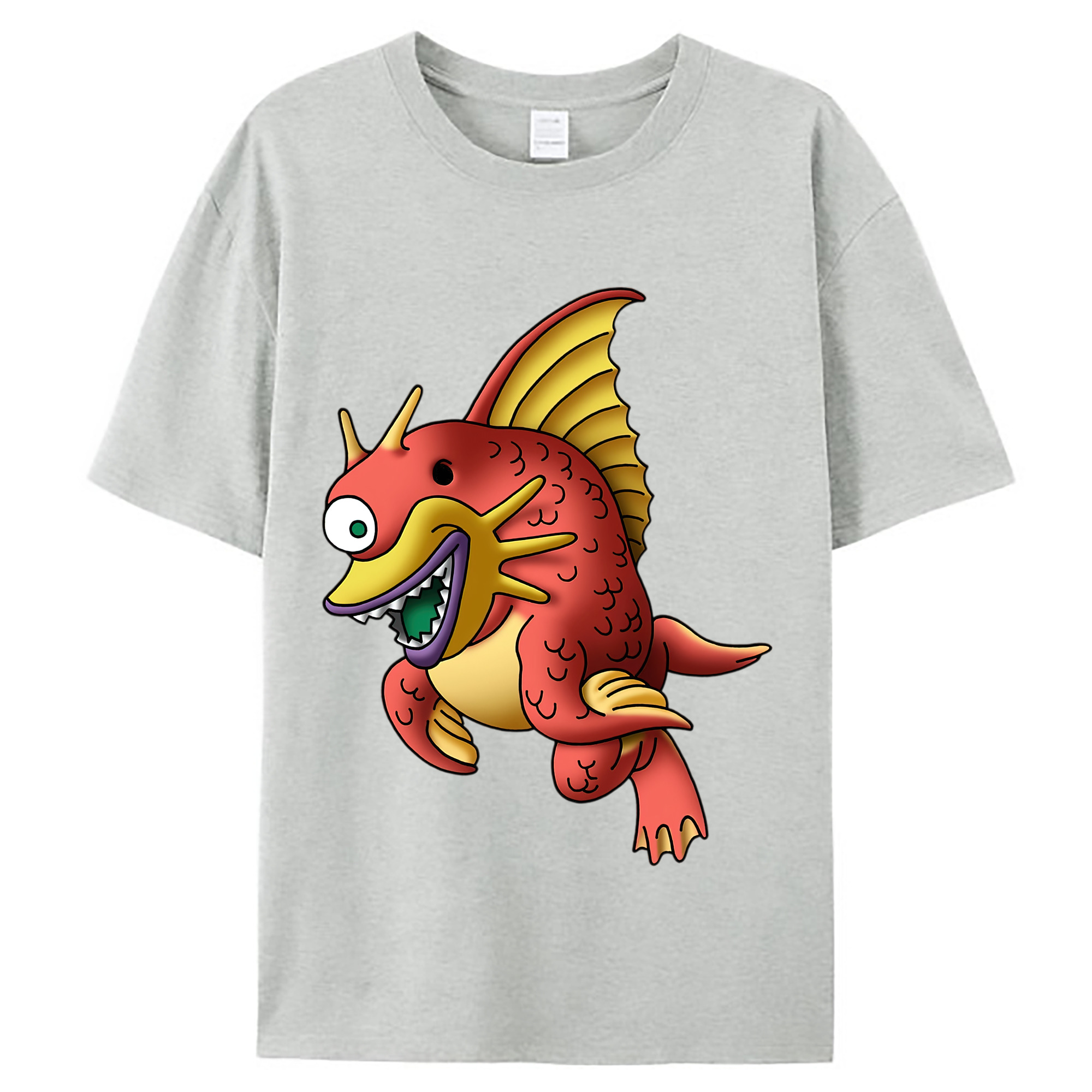 （画像用） ドラゴンクエスト Doragon Kuesuto Dragon Quest レディースカジュアルプリントTシャツ（綿100％）