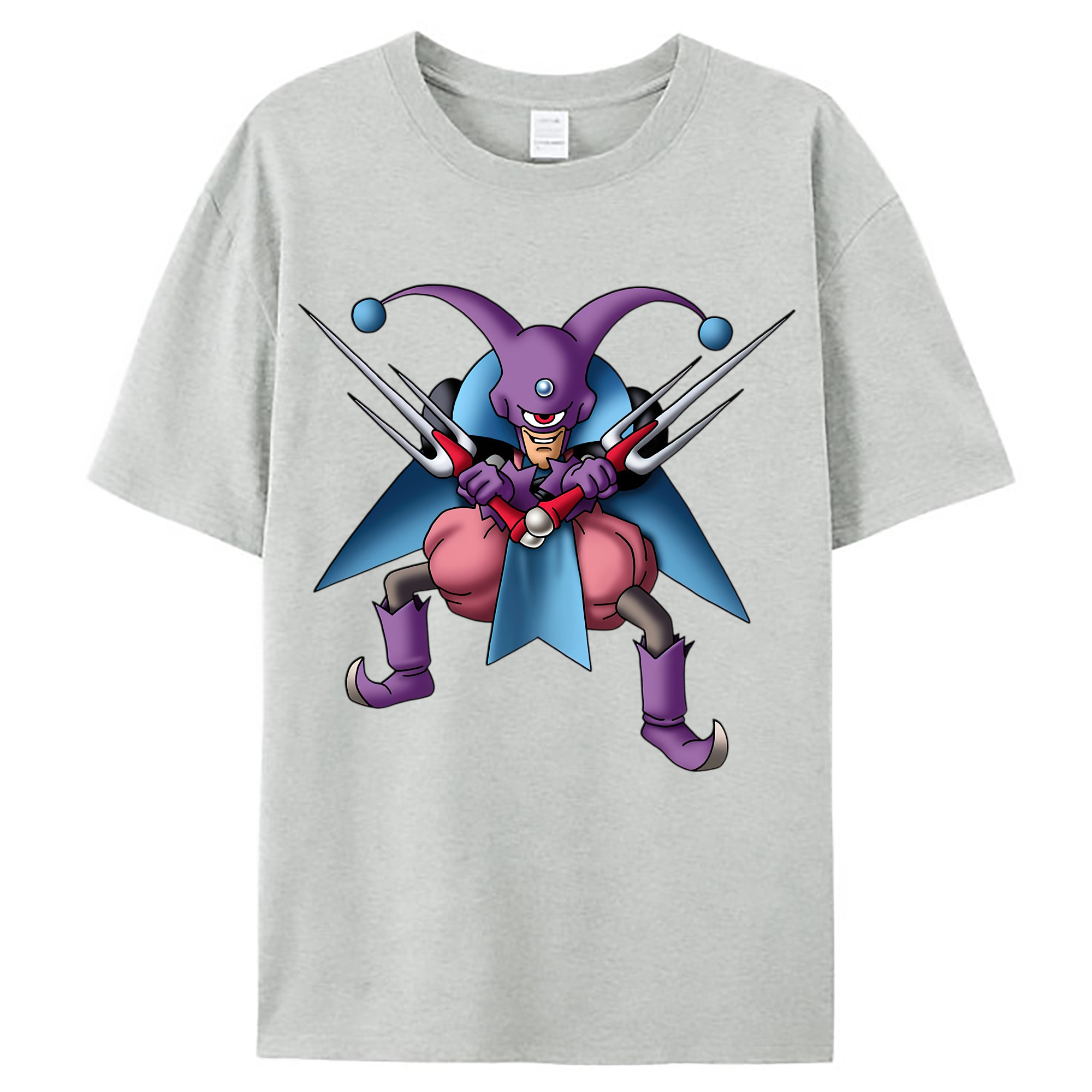 （画像用） ドラゴンクエスト Doragon Kuesuto Dragon Quest レディースカジュアルプリントTシャツ（綿100％）