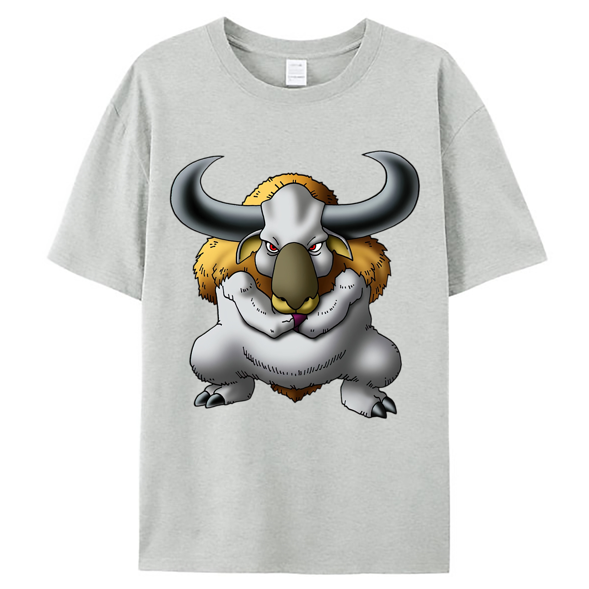 （画像用） ドラゴンクエスト Doragon Kuesuto Dragon Quest レディースカジュアルプリントTシャツ（綿100％）