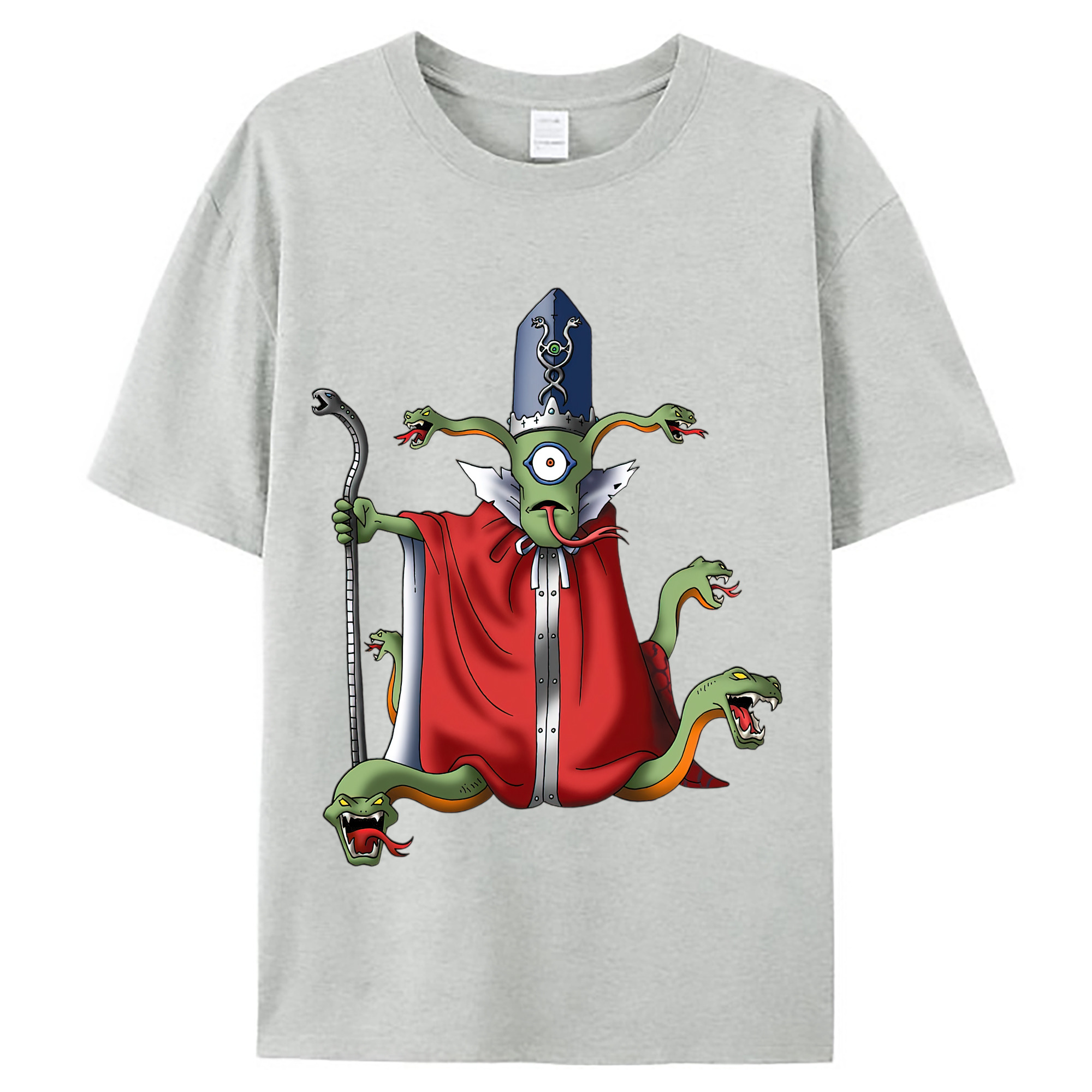 （画像用） ドラゴンクエスト Doragon Kuesuto Dragon Quest レディースカジュアルプリントTシャツ（綿100％）