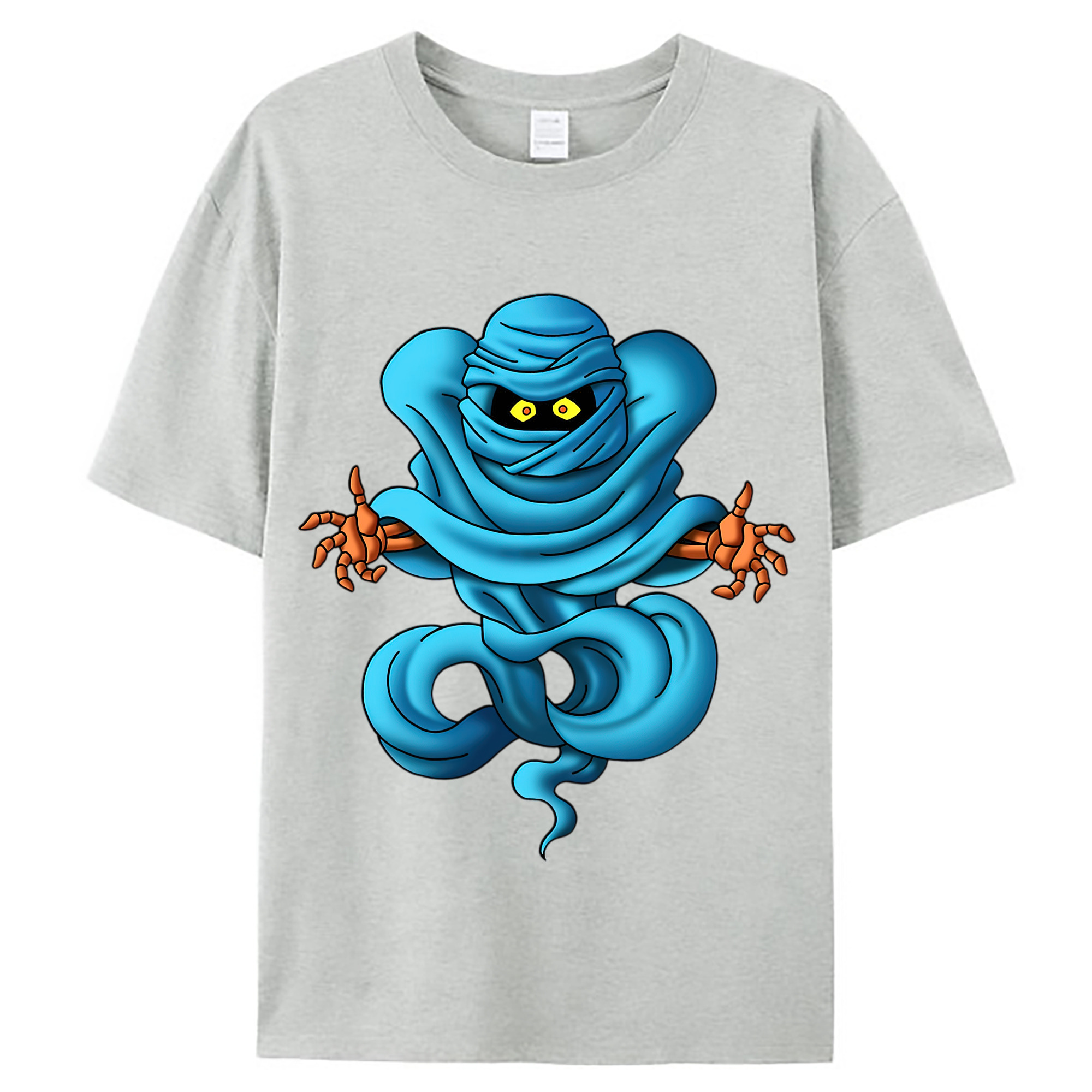 （画像用） ドラゴンクエスト Doragon Kuesuto Dragon Quest レディースカジュアルプリントTシャツ（綿100％）