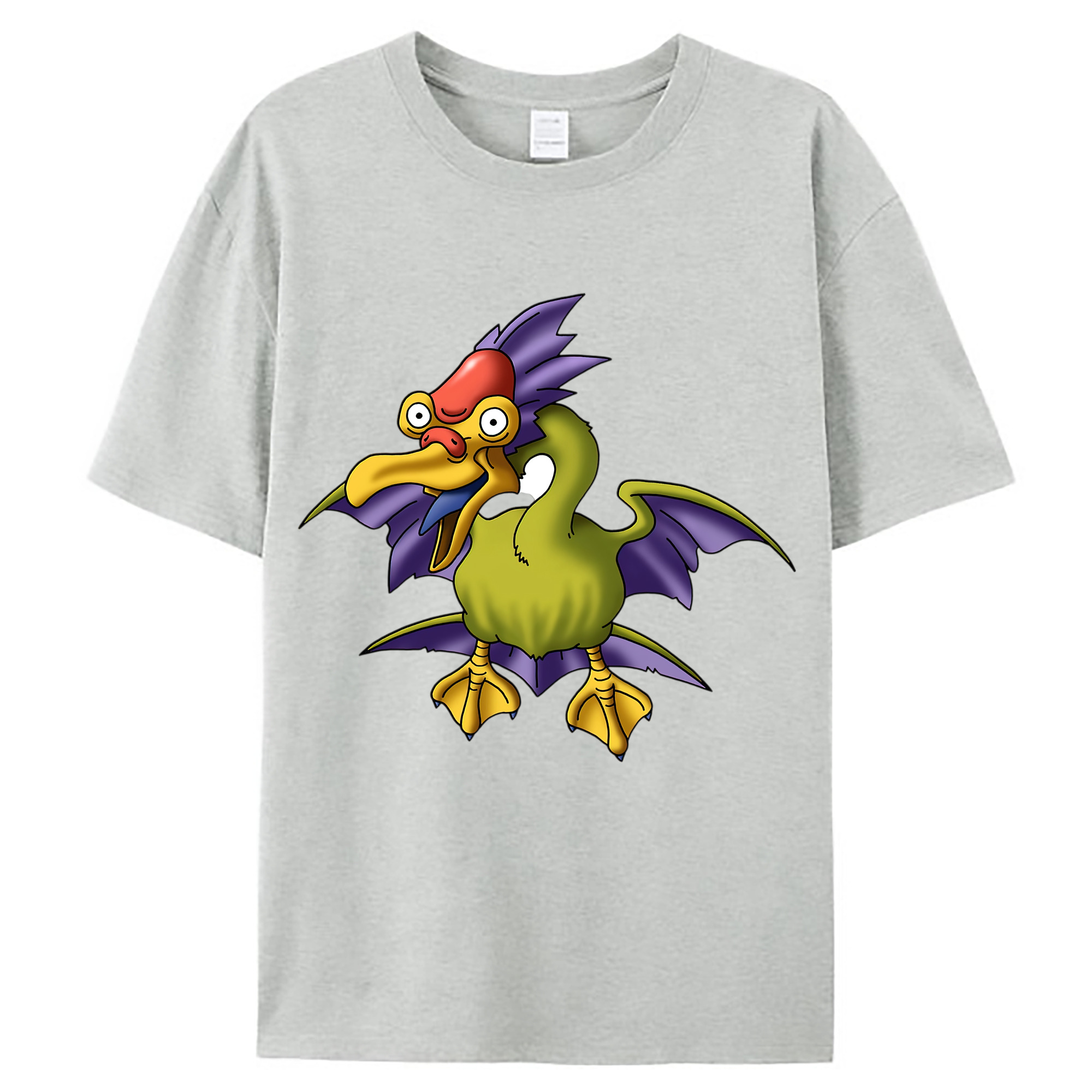 （画像用） ドラゴンクエスト Doragon Kuesuto Dragon Quest レディースカジュアルプリントTシャツ（綿100％）