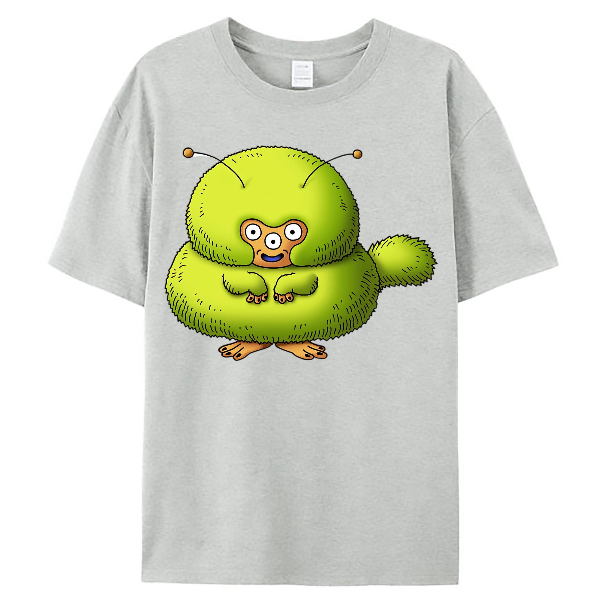 （画像用） ドラゴンクエスト Doragon Kuesuto Dragon Quest レディースカジュアルプリントTシャツ（綿100％）