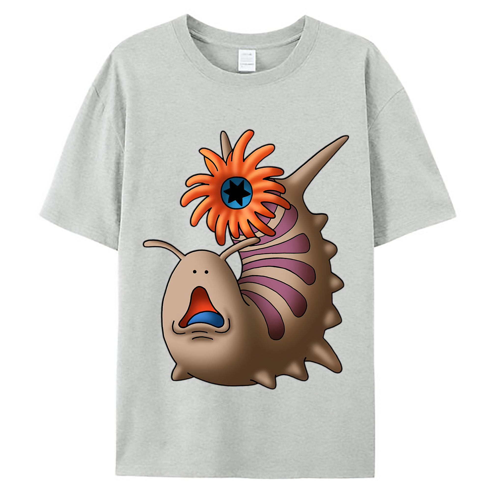 （画像用） ドラゴンクエスト Doragon Kuesuto Dragon Quest レディースカジュアルプリントTシャツ（綿100％）