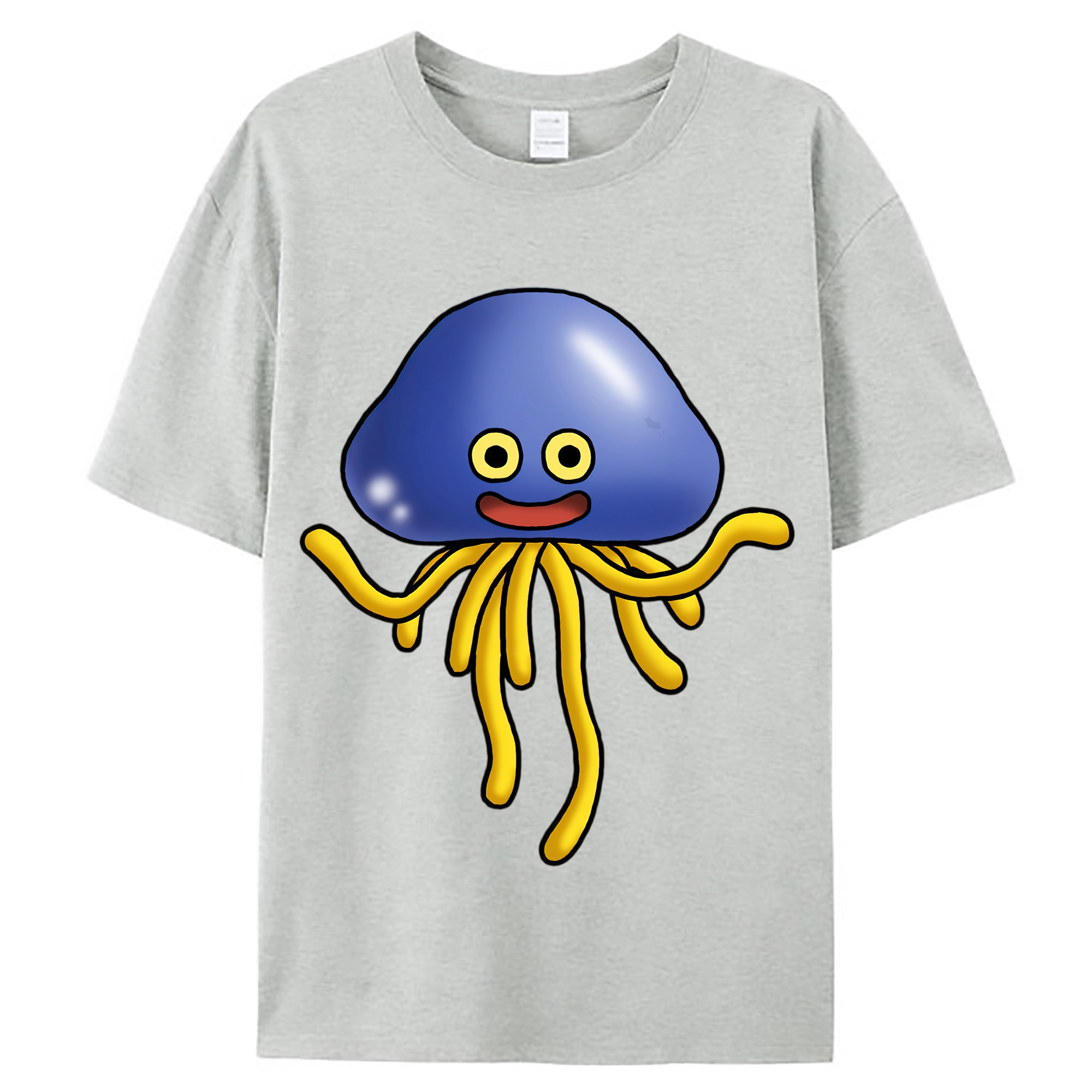 （画像用） ドラゴンクエスト Doragon Kuesuto Dragon Quest レディースカジュアルプリントTシャツ（綿100％）