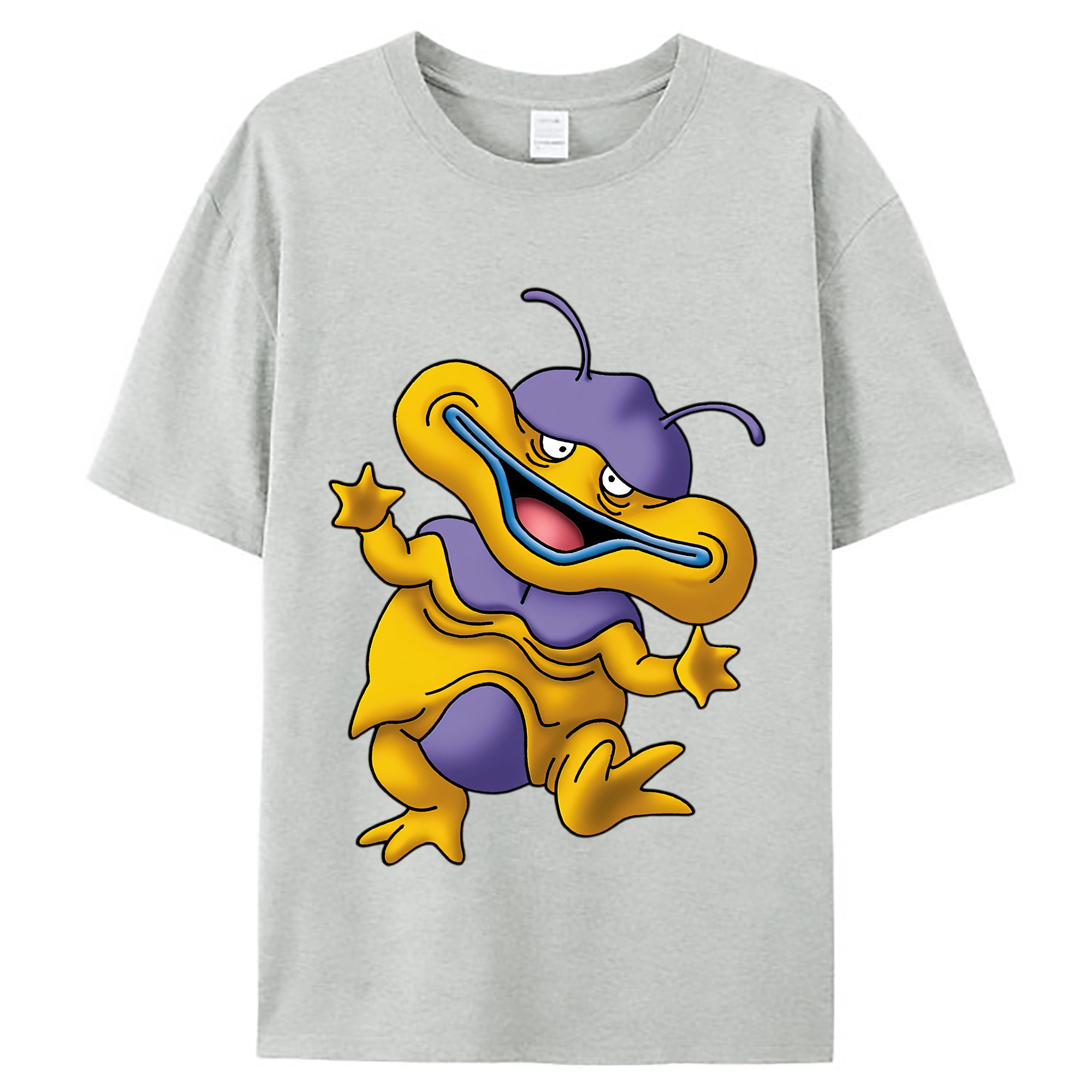 （画像用） ドラゴンクエスト Doragon Kuesuto Dragon Quest レディースカジュアルプリントTシャツ（綿100％）
