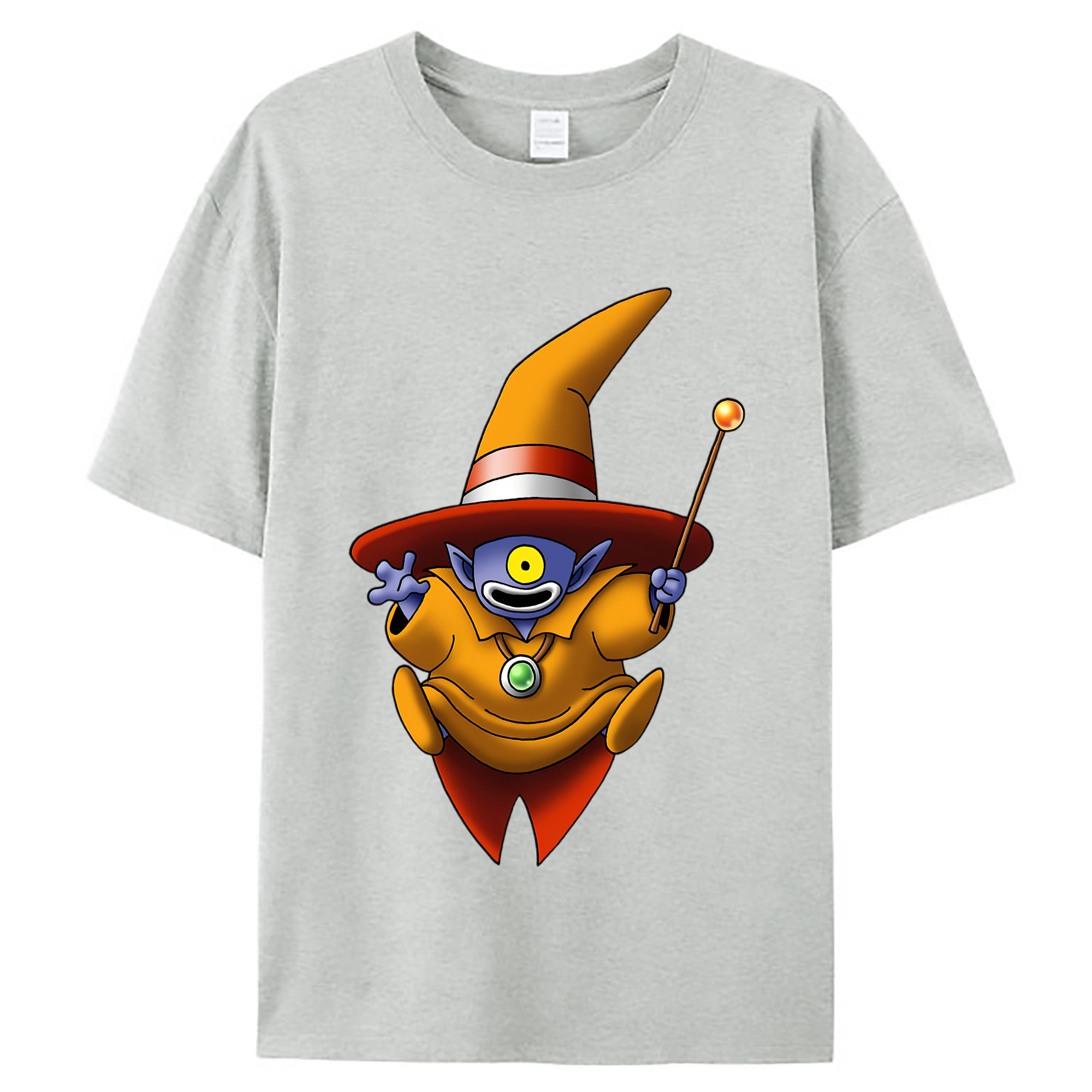 （画像用） ドラゴンクエスト Doragon Kuesuto Dragon Quest レディースカジュアルプリントTシャツ（綿100％）