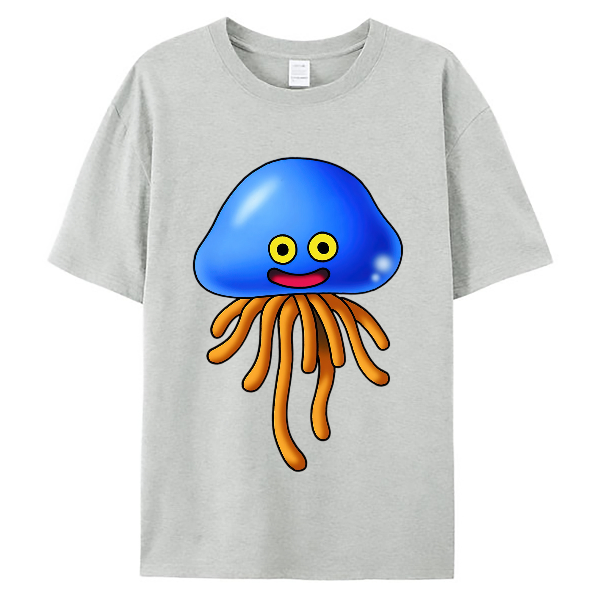 （画像用） ドラゴンクエスト Doragon Kuesuto Dragon Quest レディースカジュアルプリントTシャツ（綿100％）