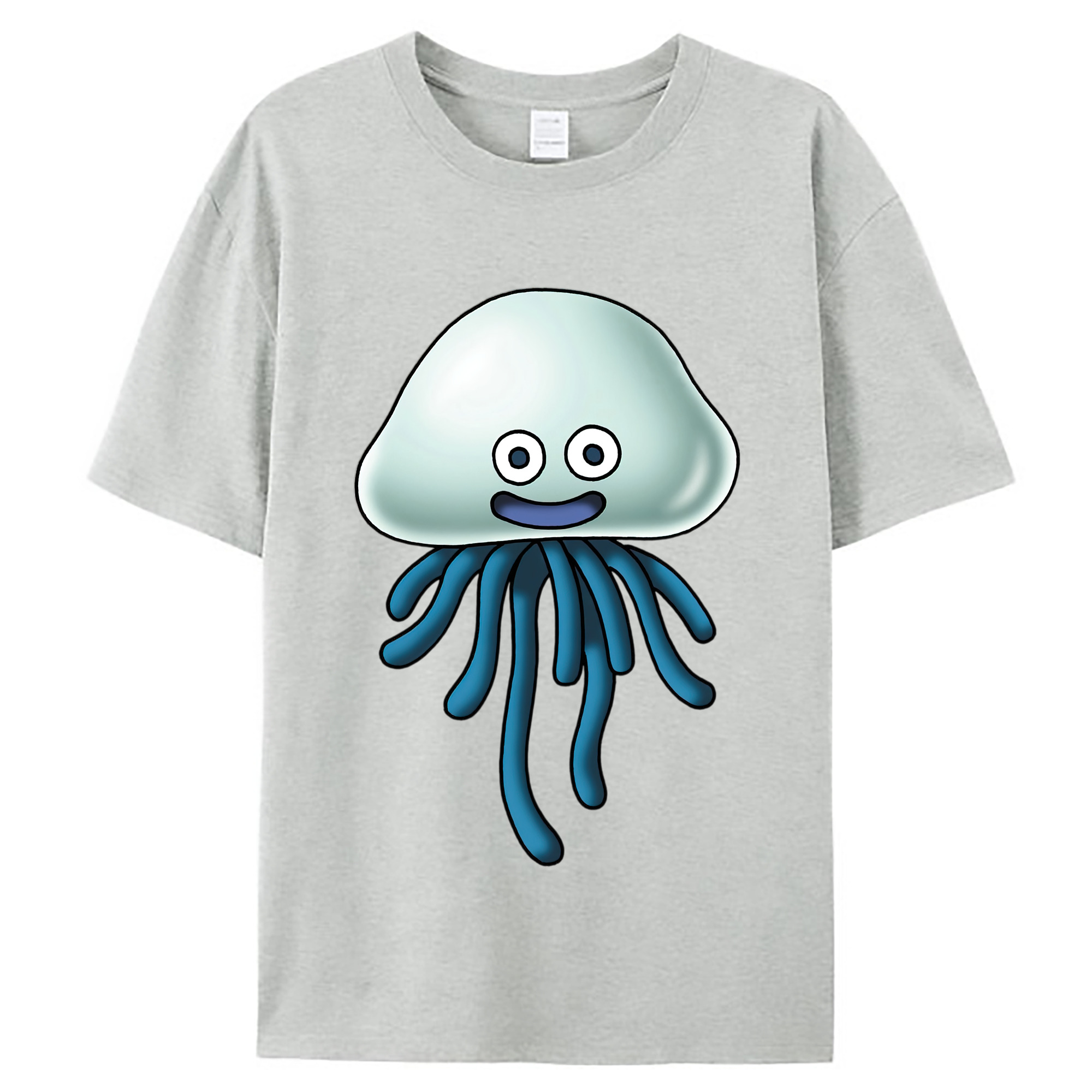 （画像用） ドラゴンクエスト Doragon Kuesuto Dragon Quest レディースカジュアルプリントTシャツ（綿100％）
